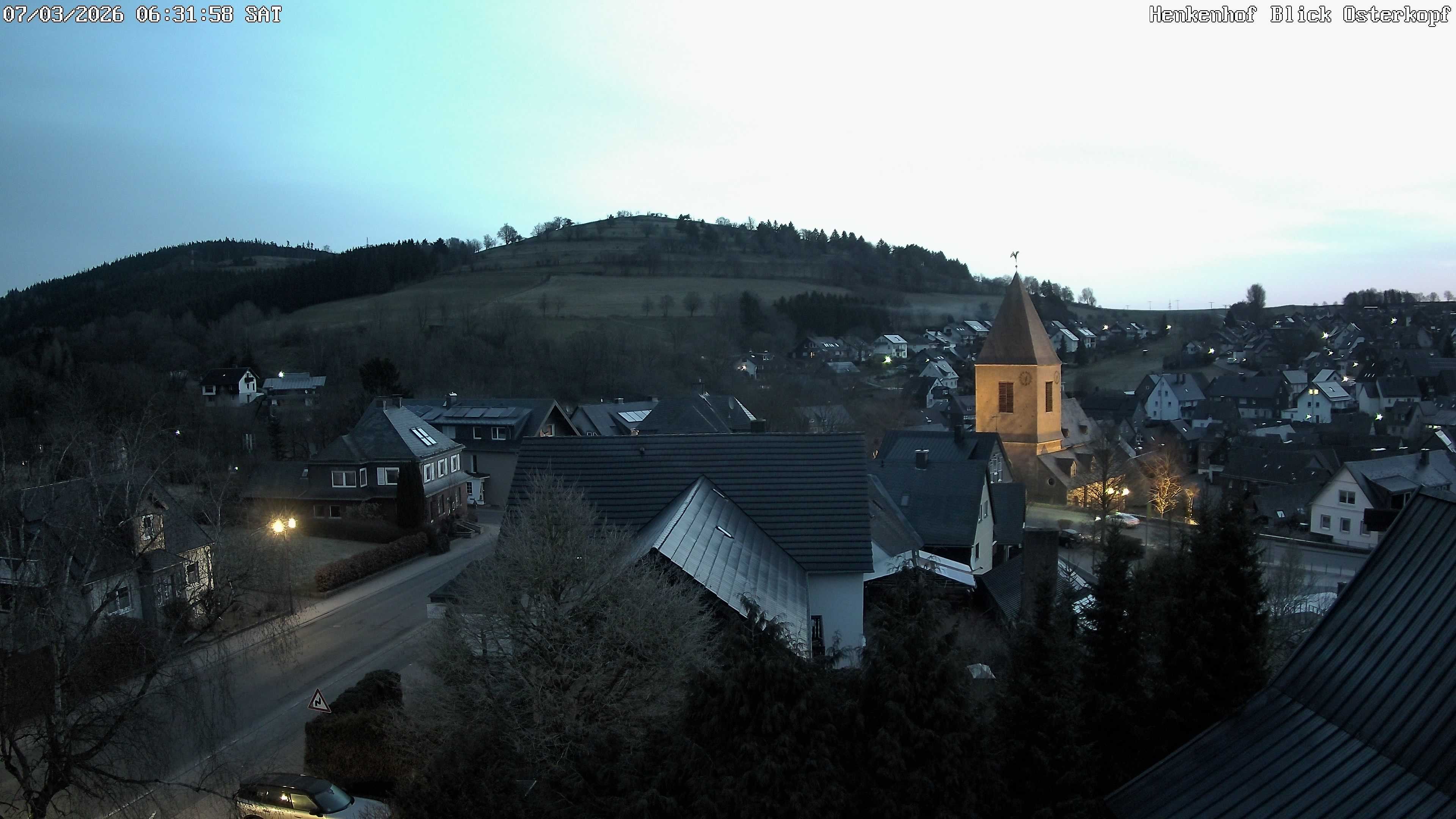 Archiv Foto Webcam Ortsmitte Usseln