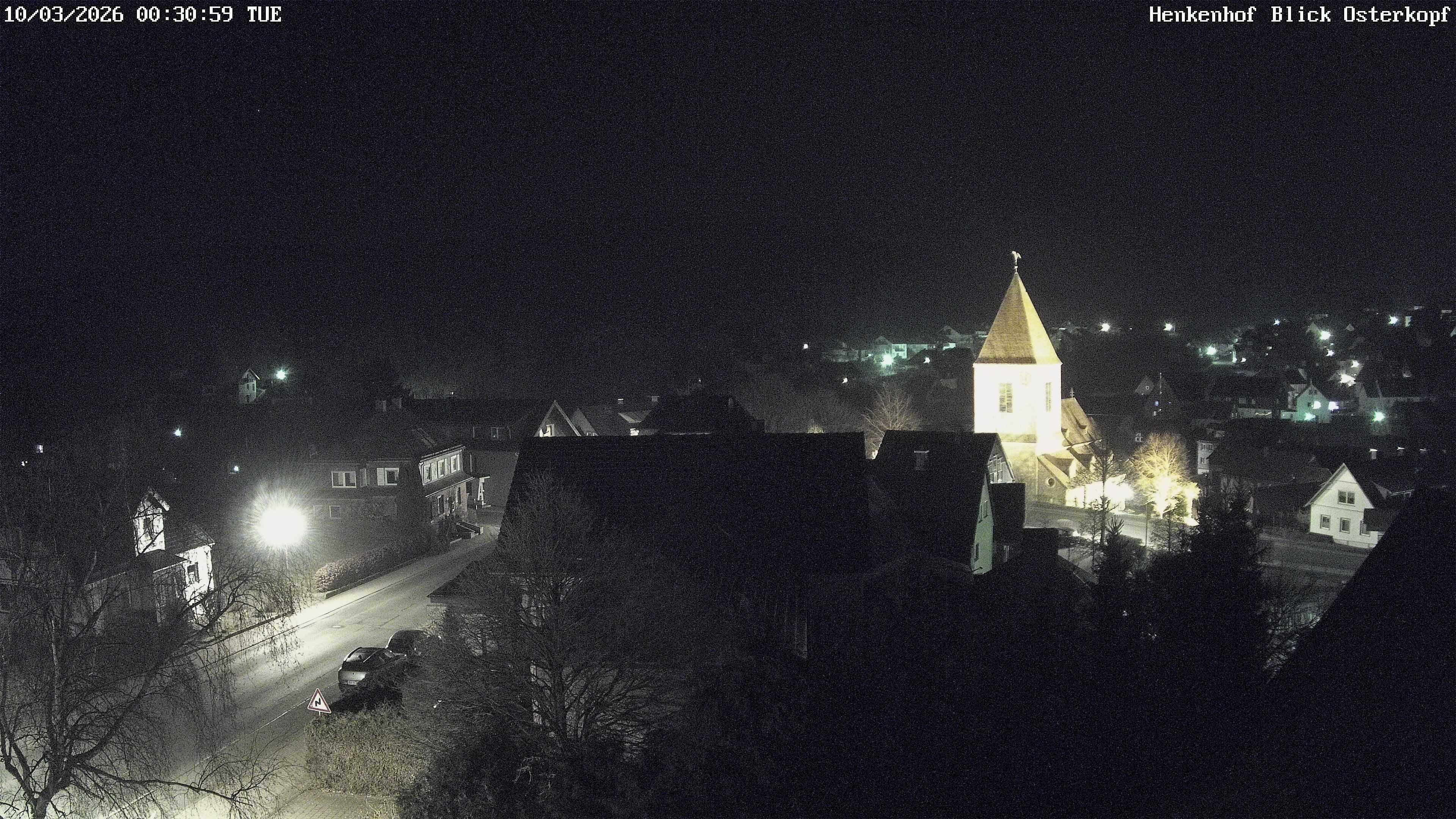 Archived image Webcam Willingen: View Usseln Village