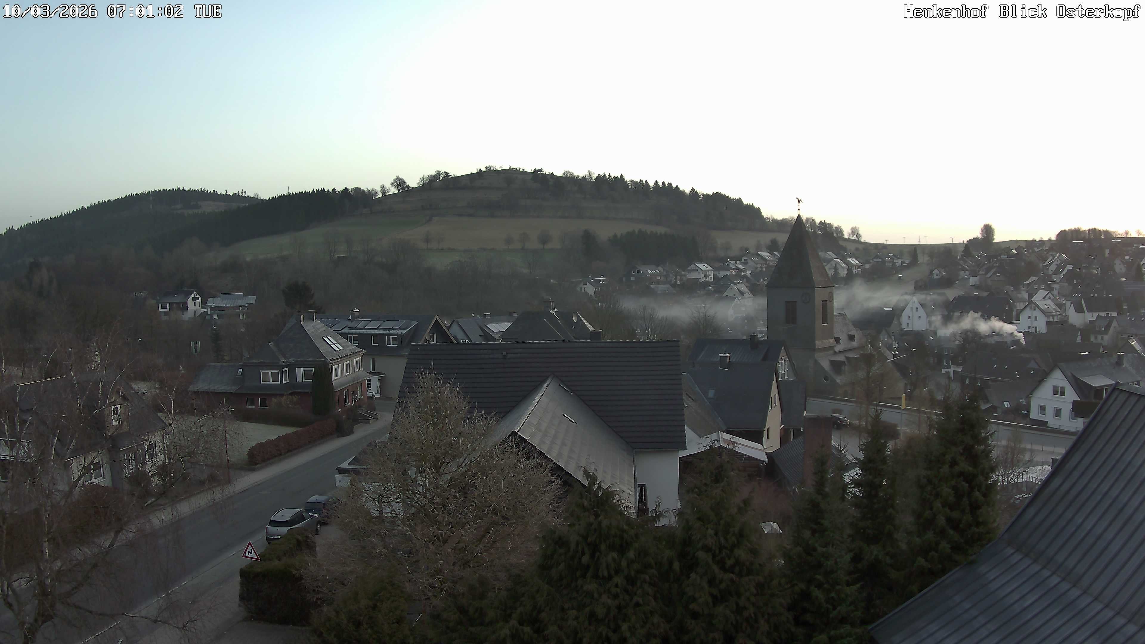 Archived image Webcam Willingen: View Usseln Village