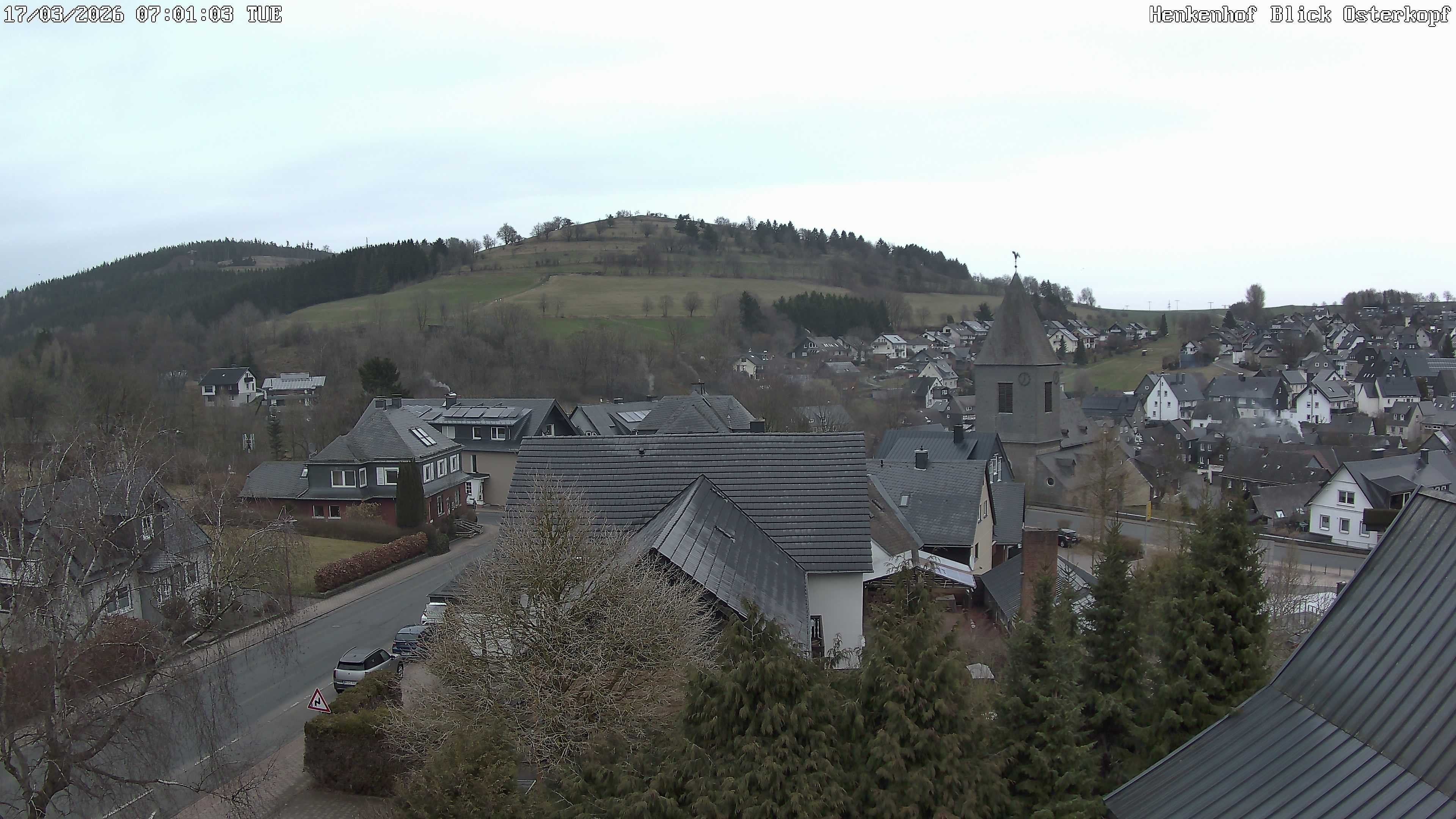 Archiv Foto Webcam Ortsmitte Usseln