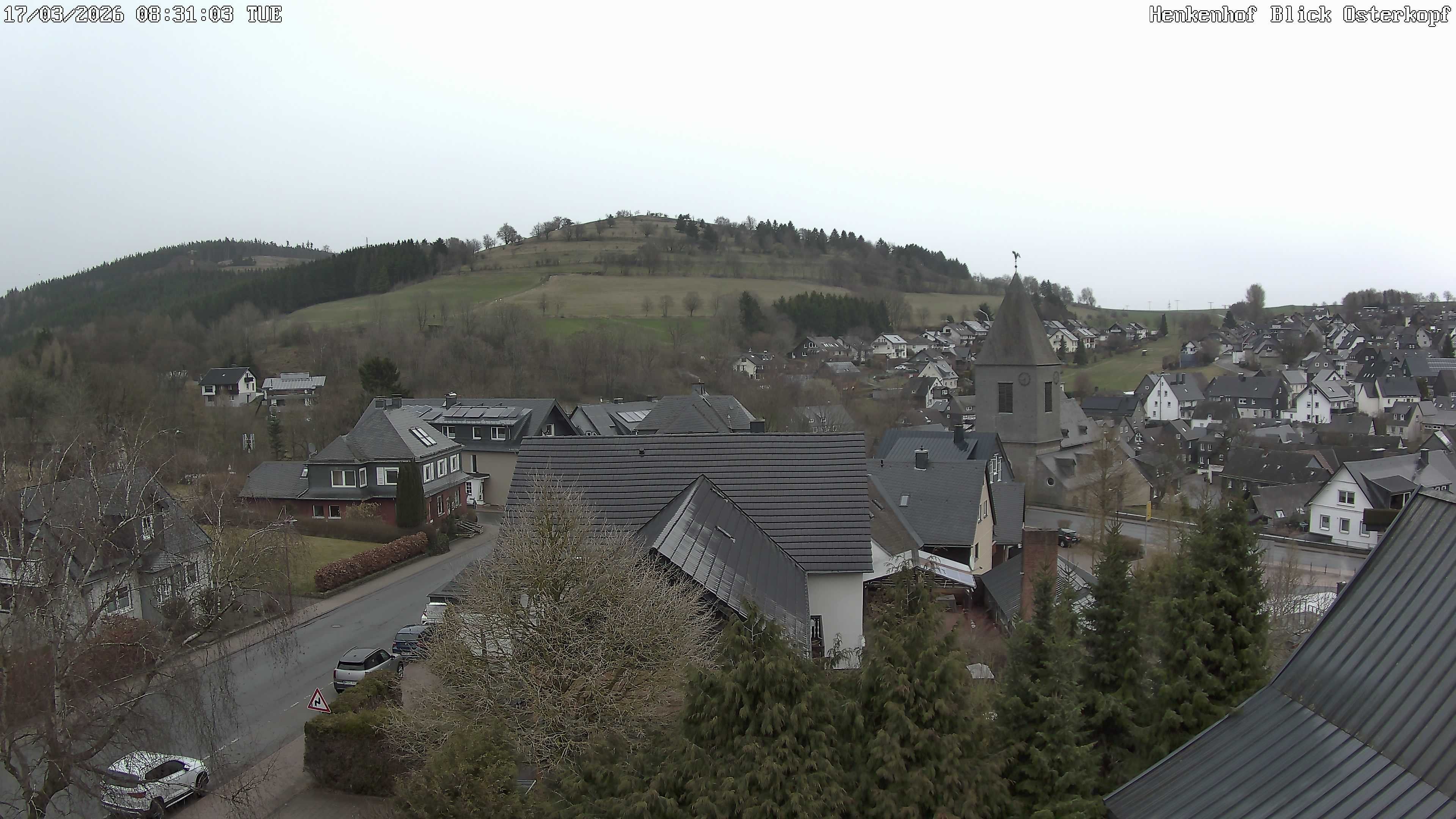 Archiv Foto Webcam Ortsmitte Usseln