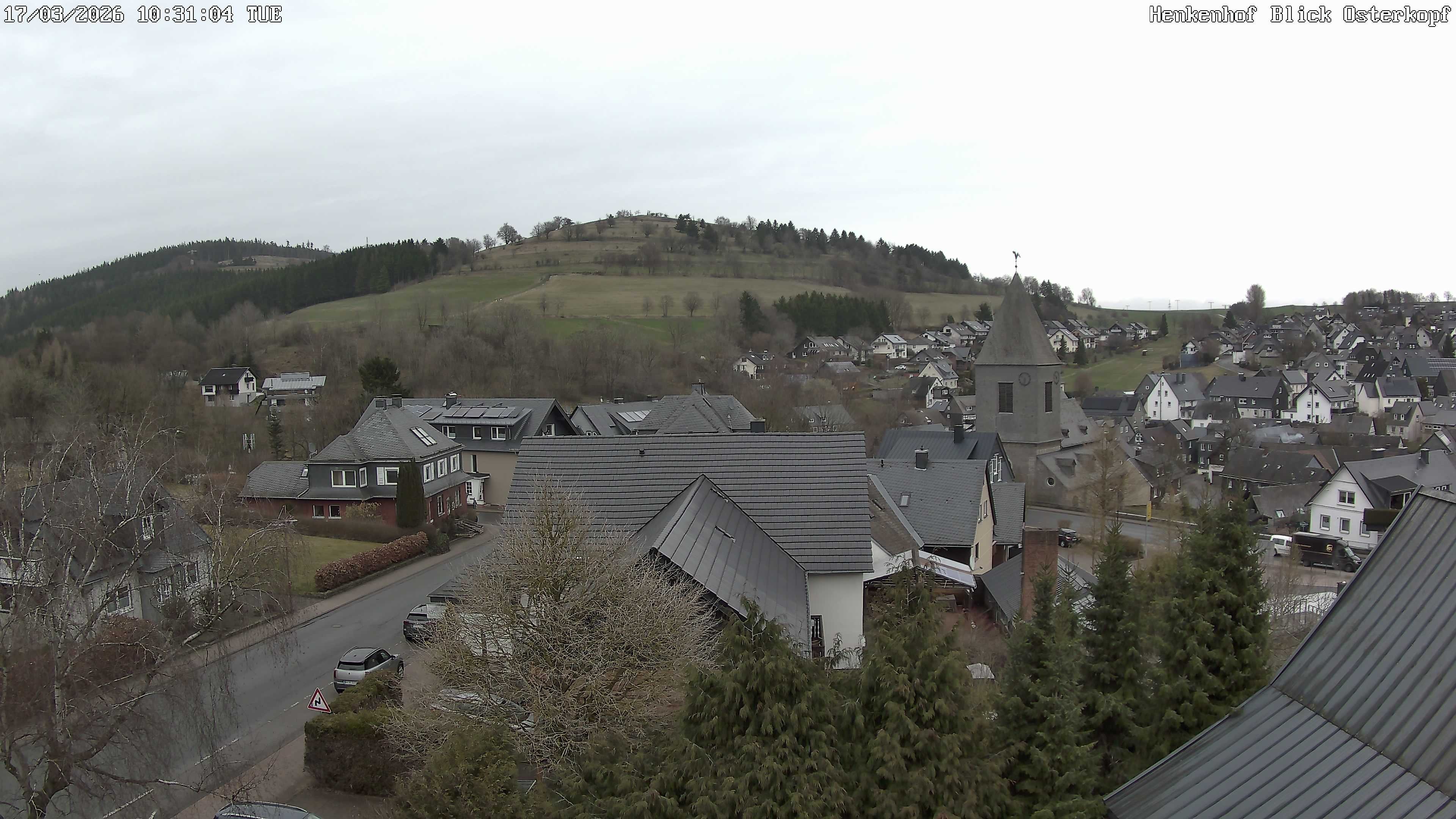 Archiv Foto Webcam Ortsmitte Usseln