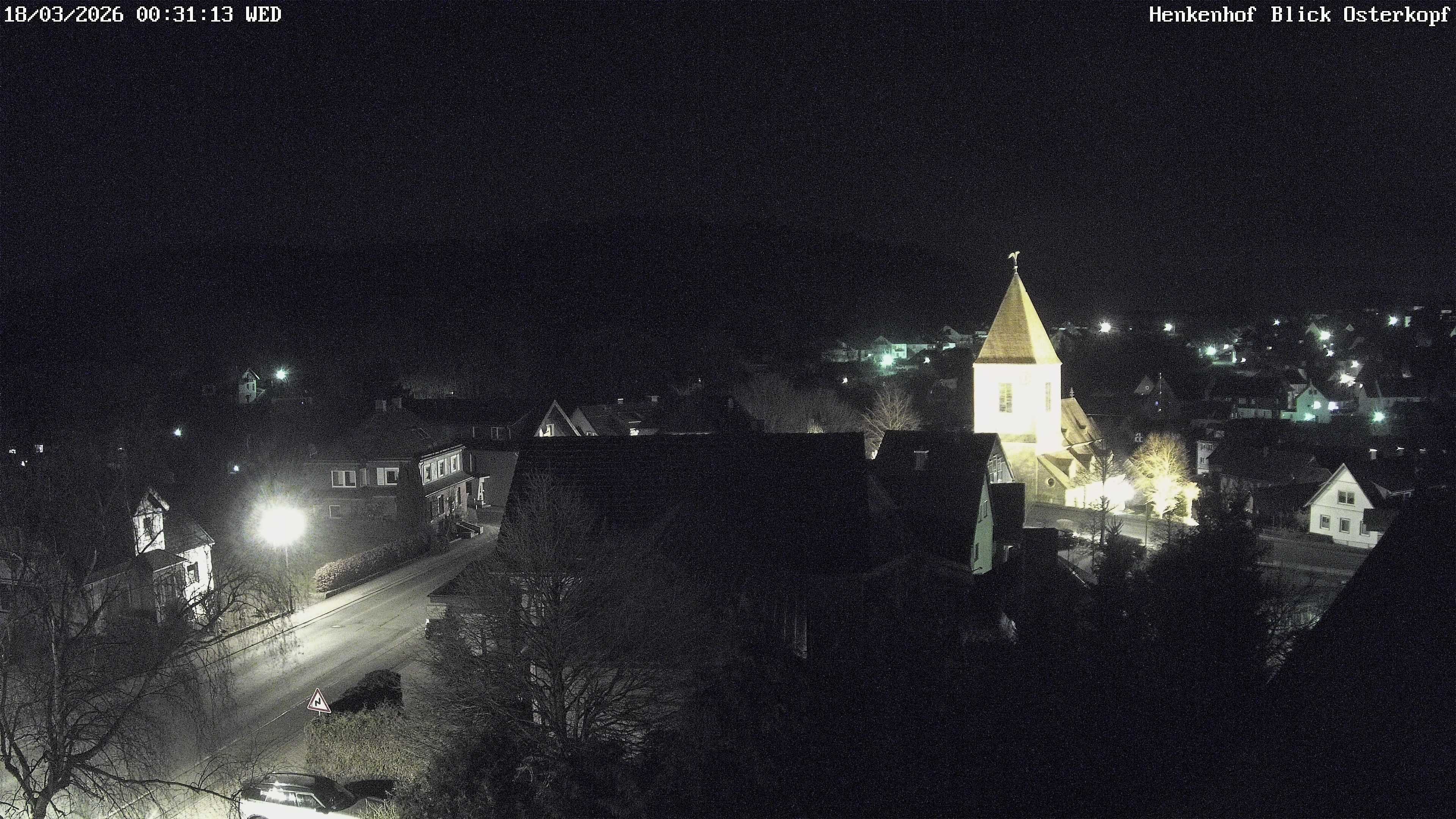 Archiv Foto Webcam Ortsmitte Usseln