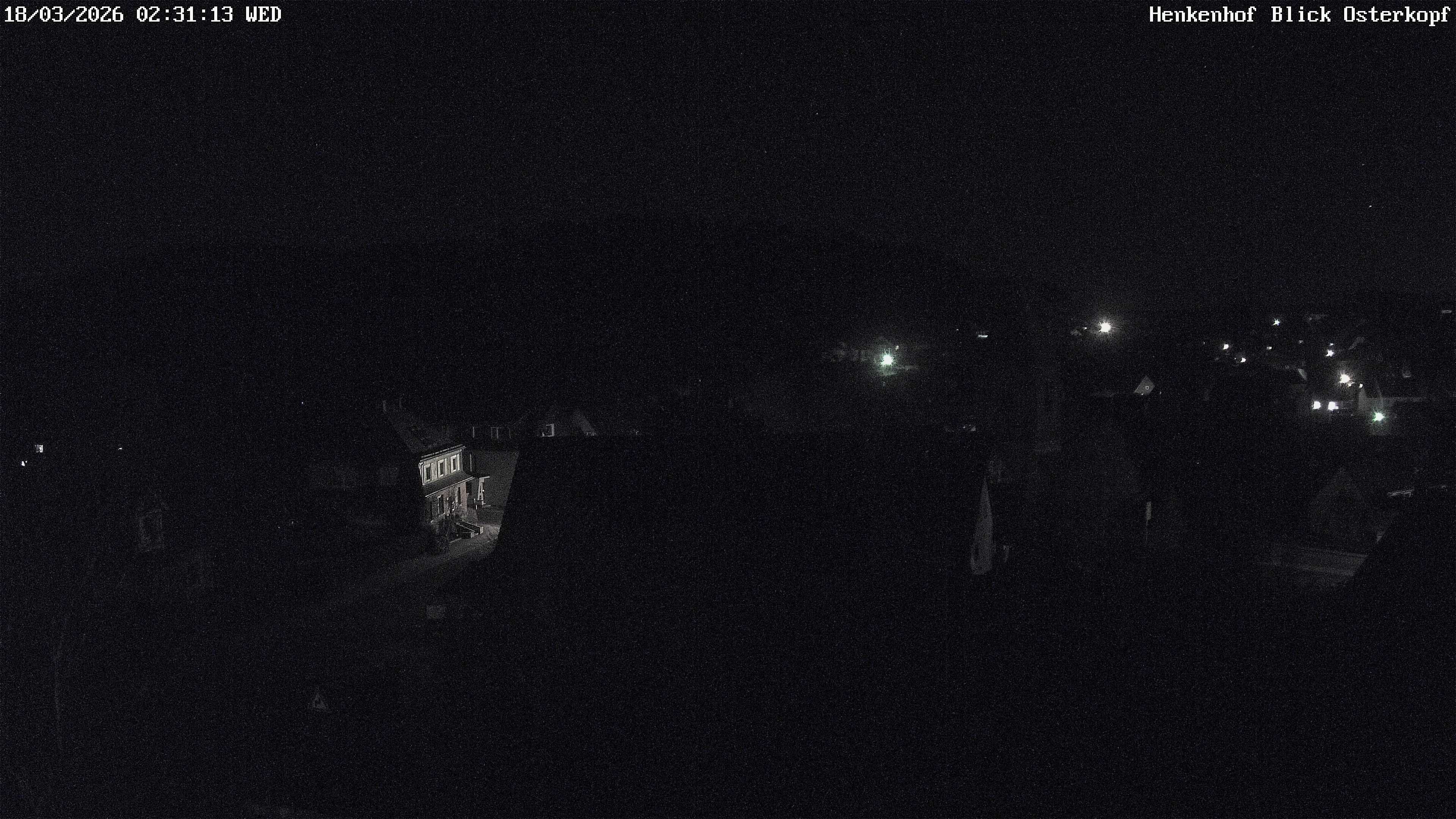 Archiv Foto Webcam Ortsmitte Usseln