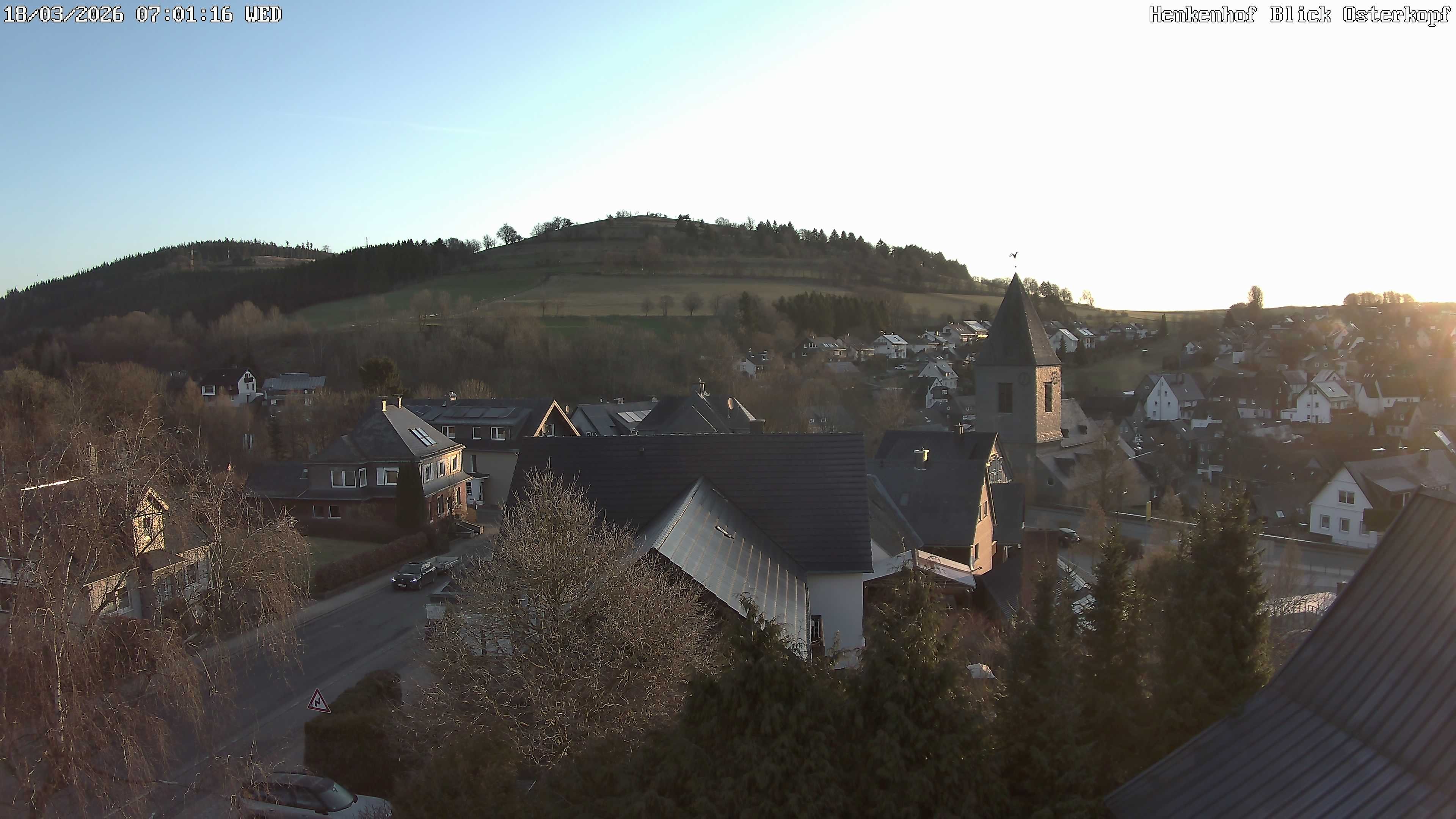 Archiv Foto Webcam Ortsmitte Usseln