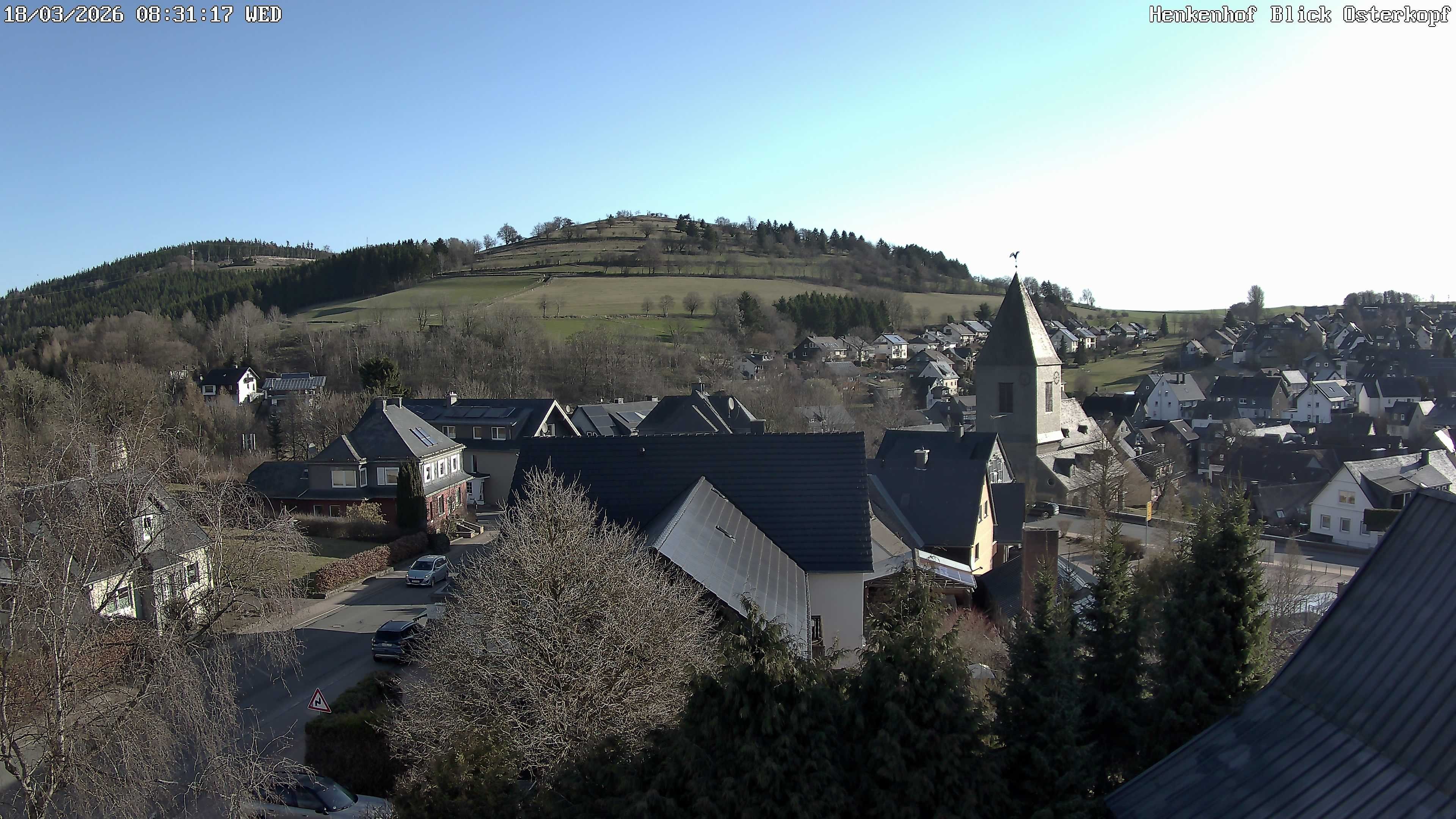 Archiv Foto Webcam Ortsmitte Usseln