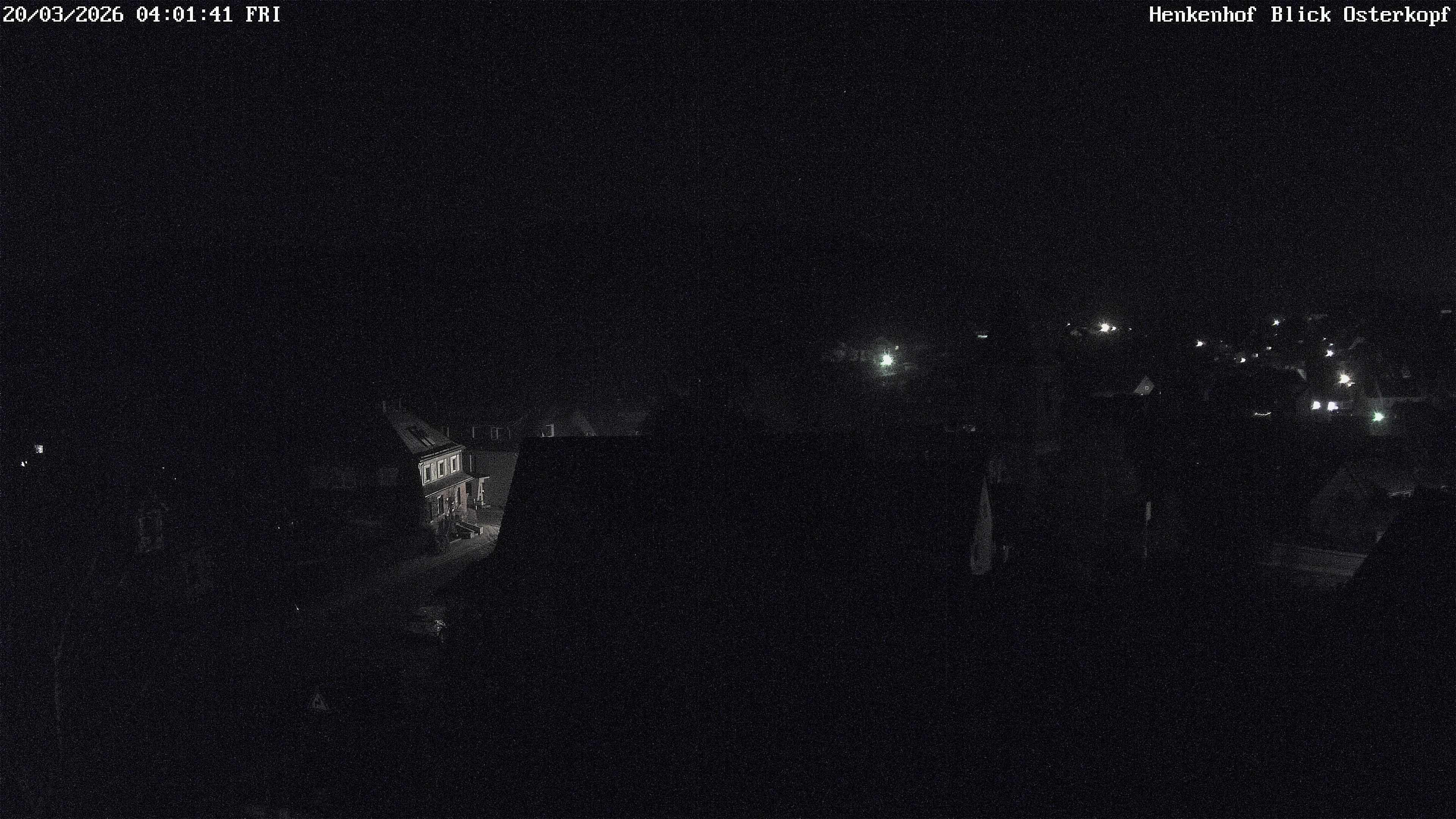 Archived image Webcam Willingen: View Usseln Village