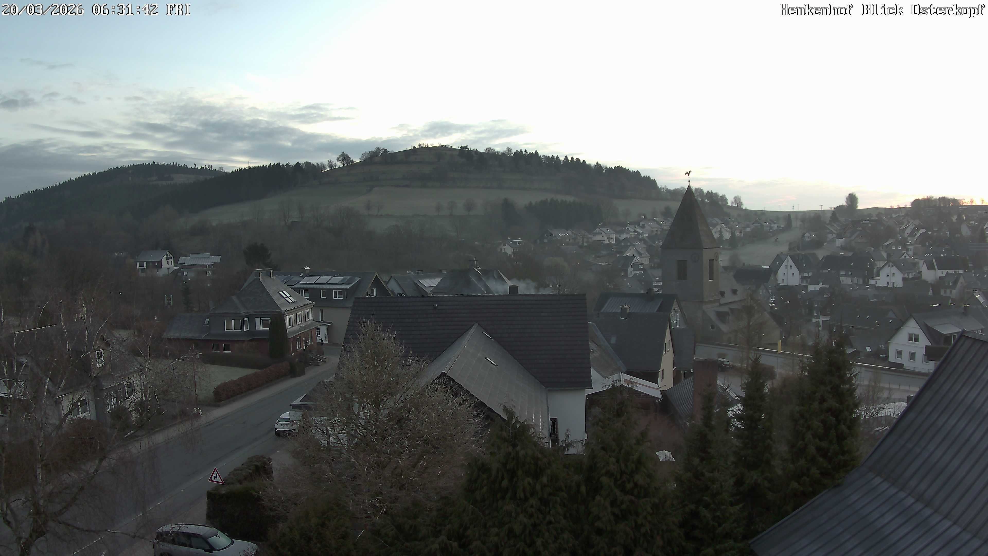 Archiv Foto Webcam Ortsmitte Usseln