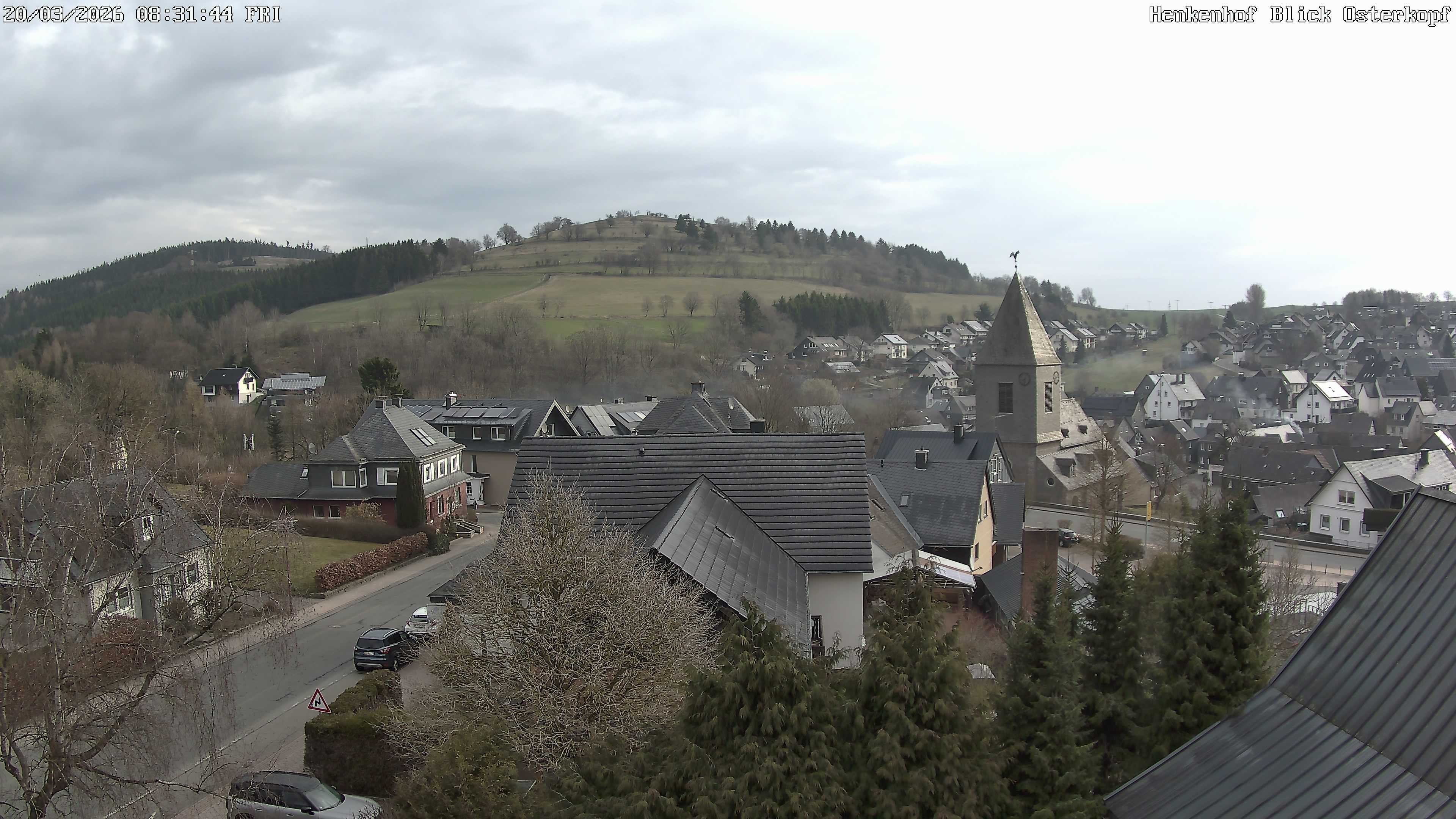 Archiv Foto Webcam Ortsmitte Usseln