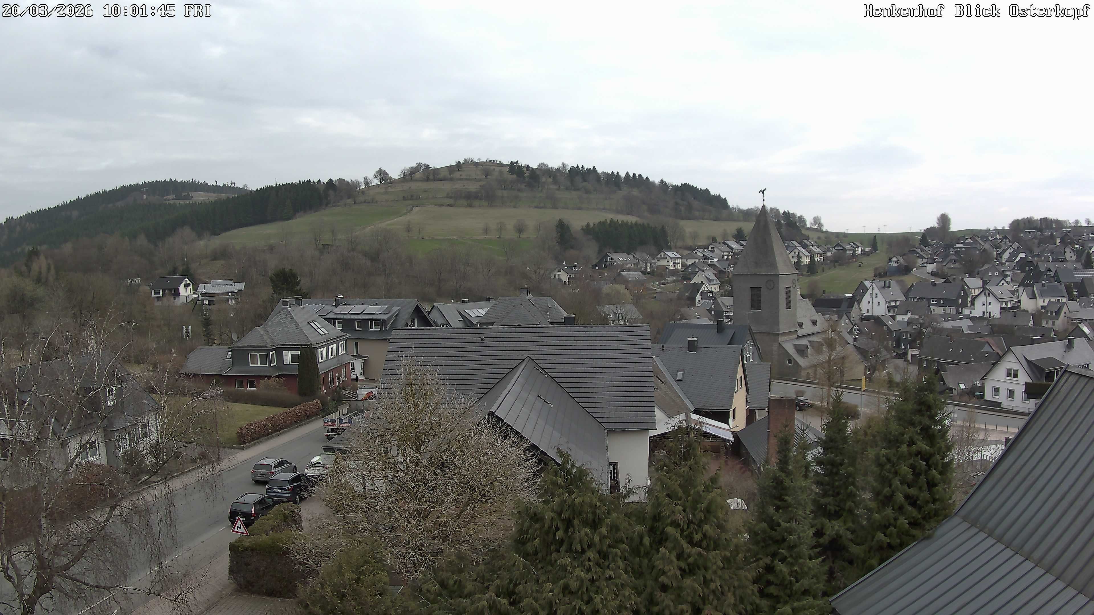 Archiv Foto Webcam Ortsmitte Usseln