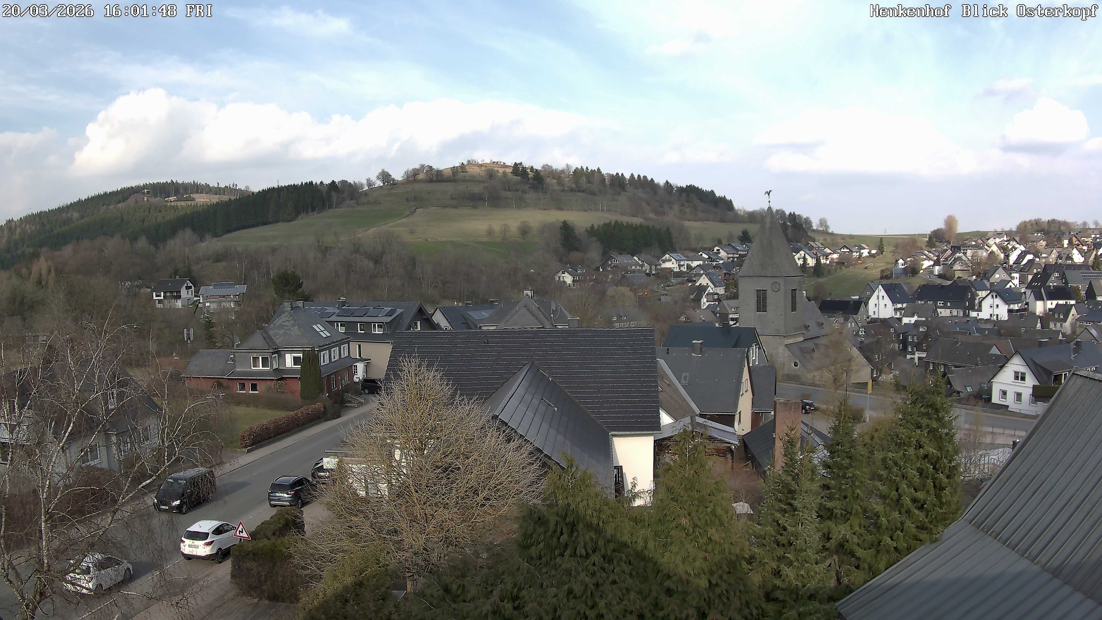 Archiv Foto Webcam Ortsmitte Usseln