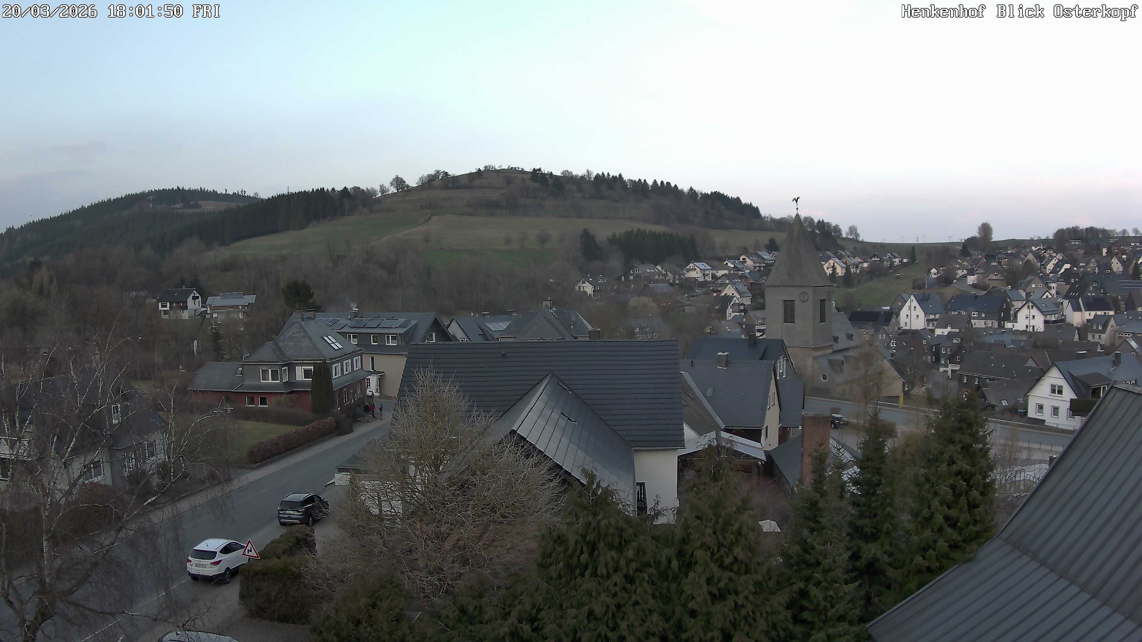 Archiv Foto Webcam Ortsmitte Usseln