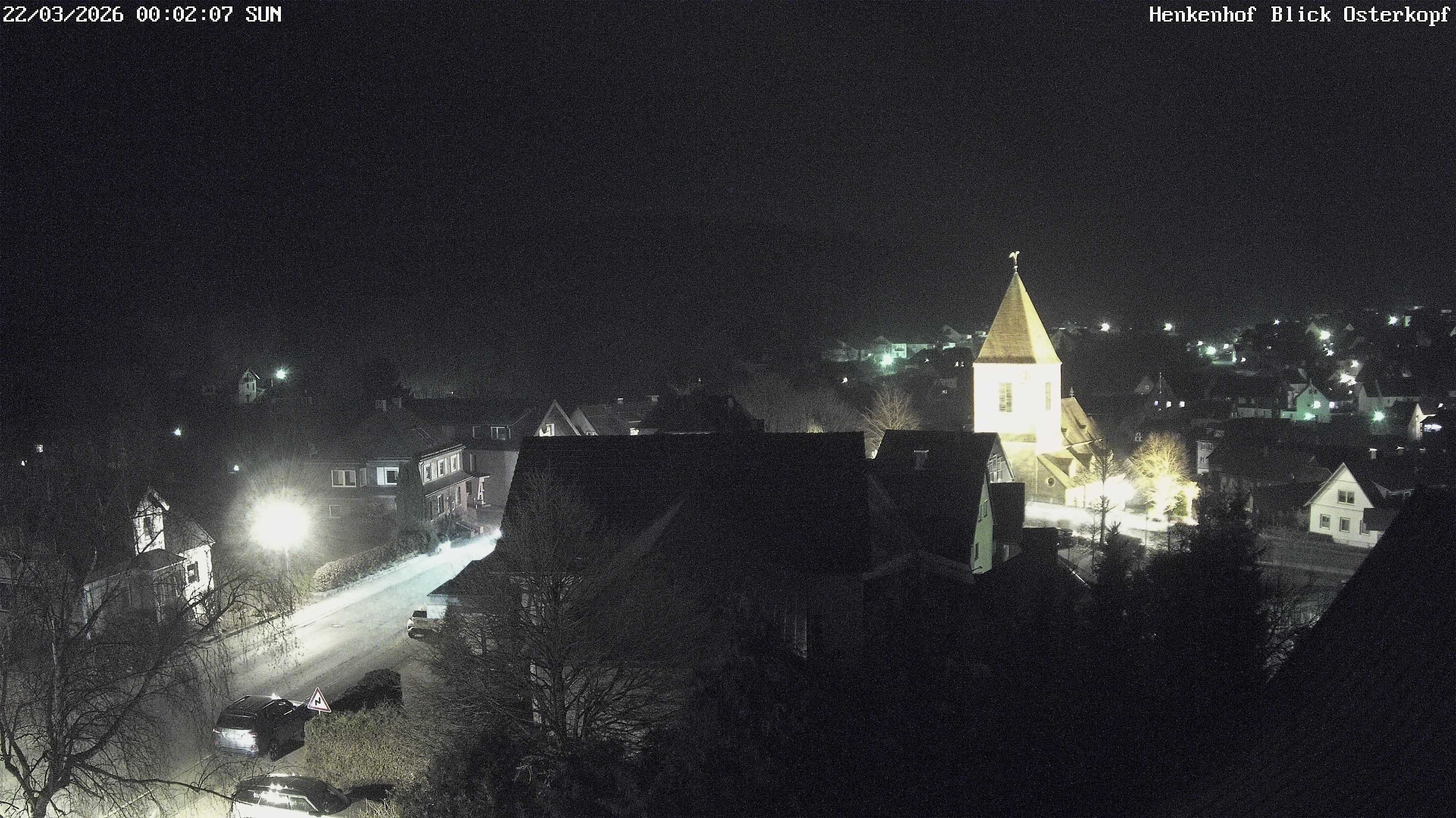 Archiv Foto Webcam Ortsmitte Usseln