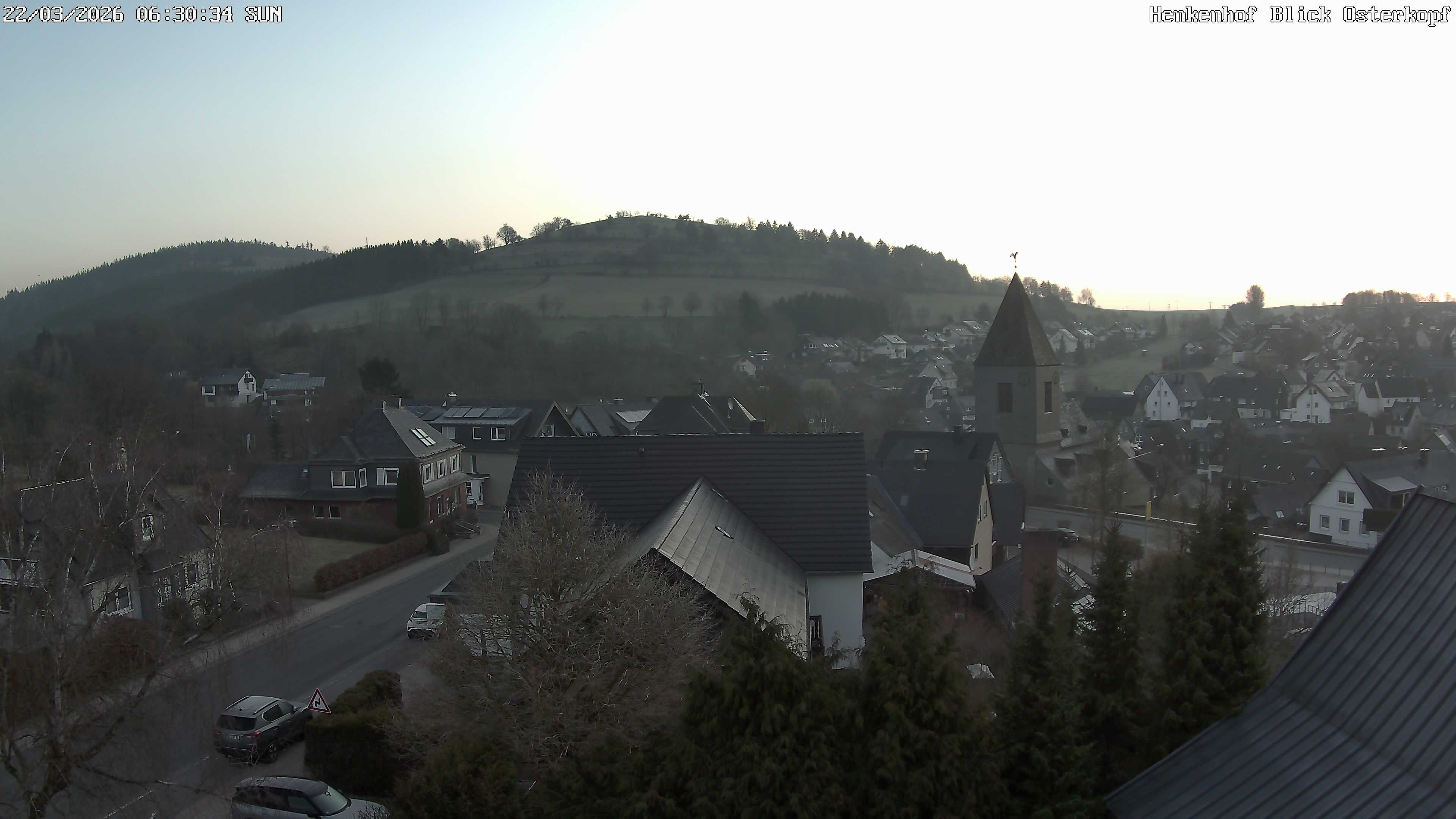 Archiv Foto Webcam Ortsmitte Usseln