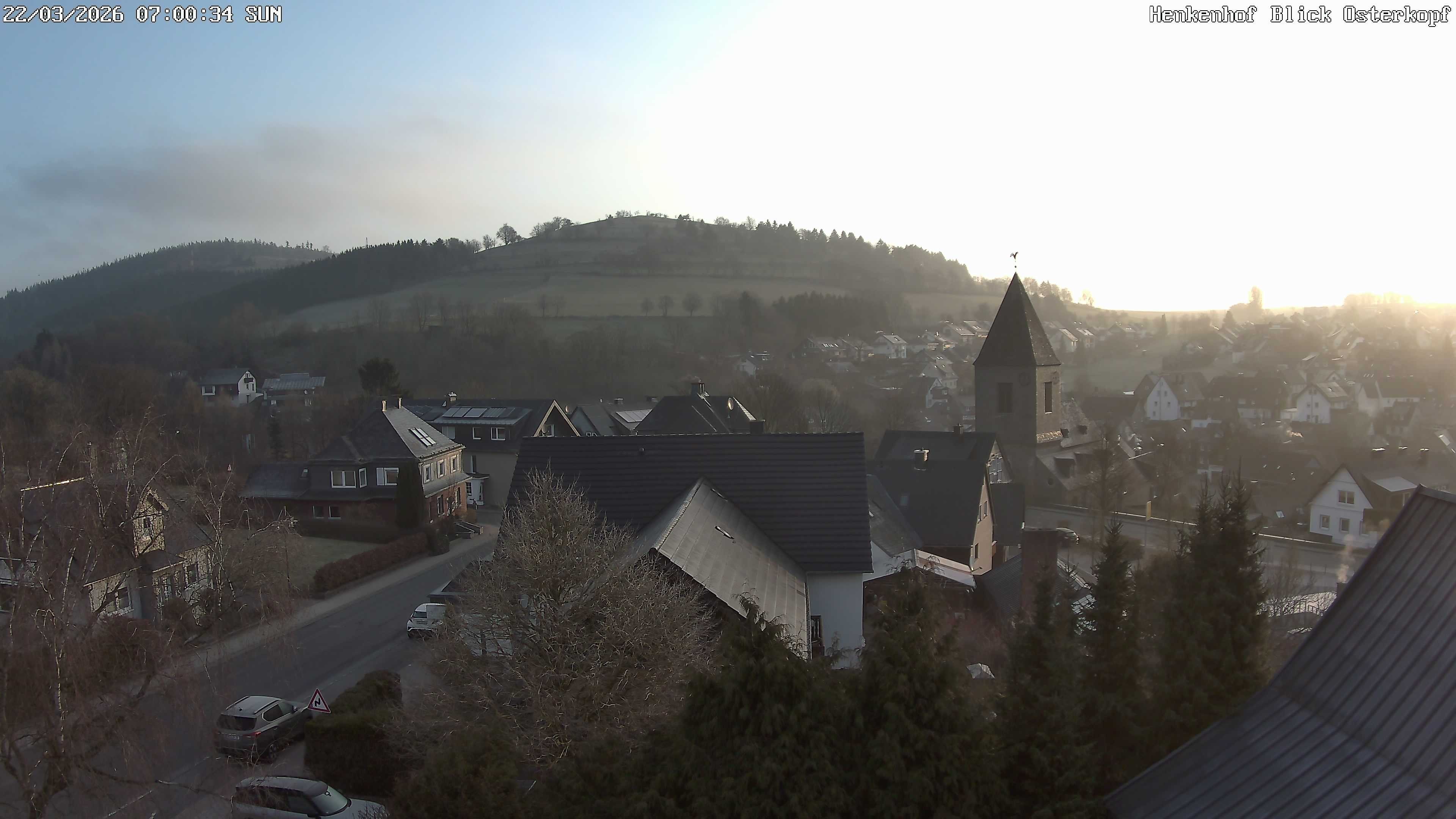 Archiv Foto Webcam Ortsmitte Usseln