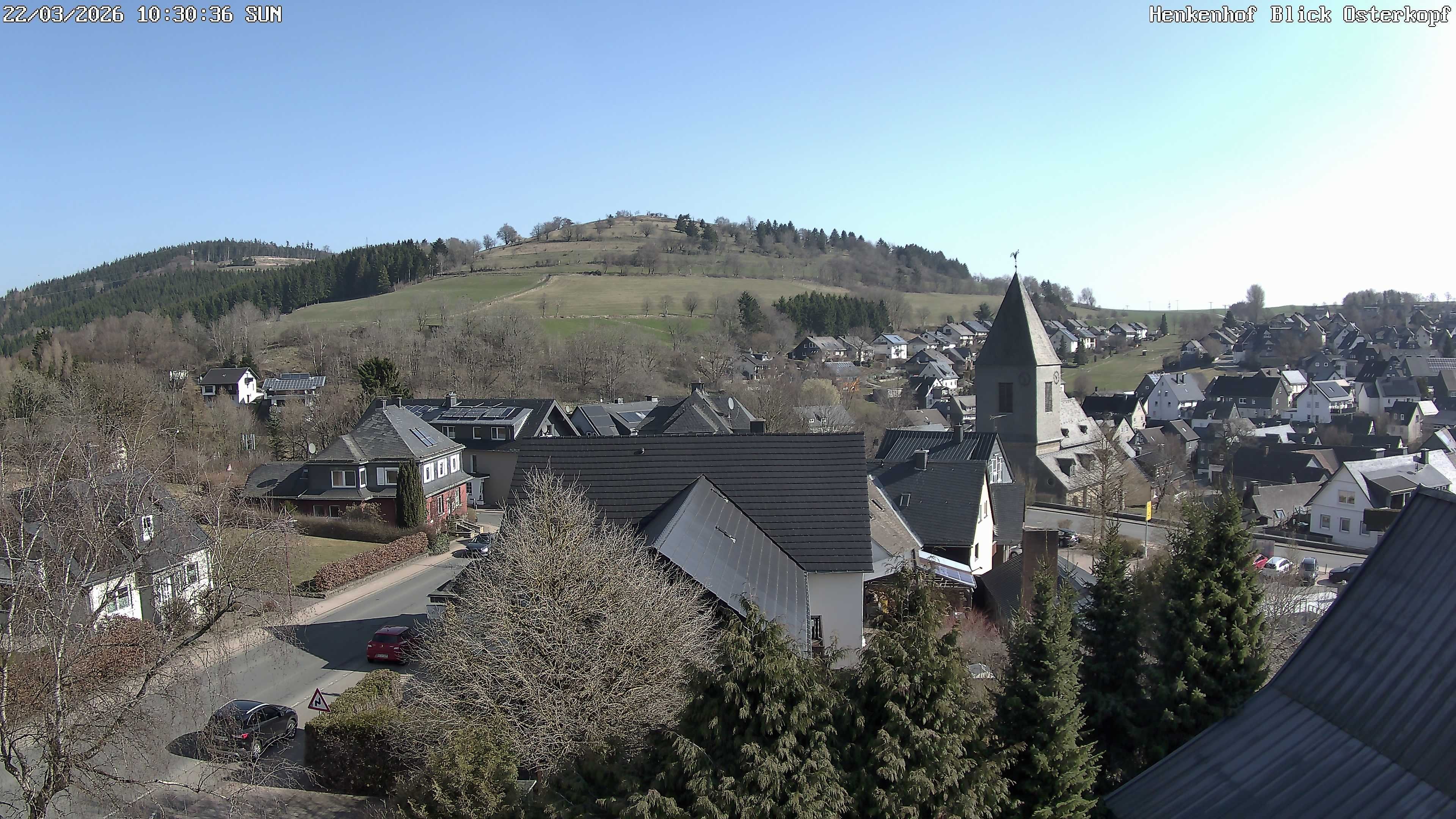 Archiv Foto Webcam Ortsmitte Usseln