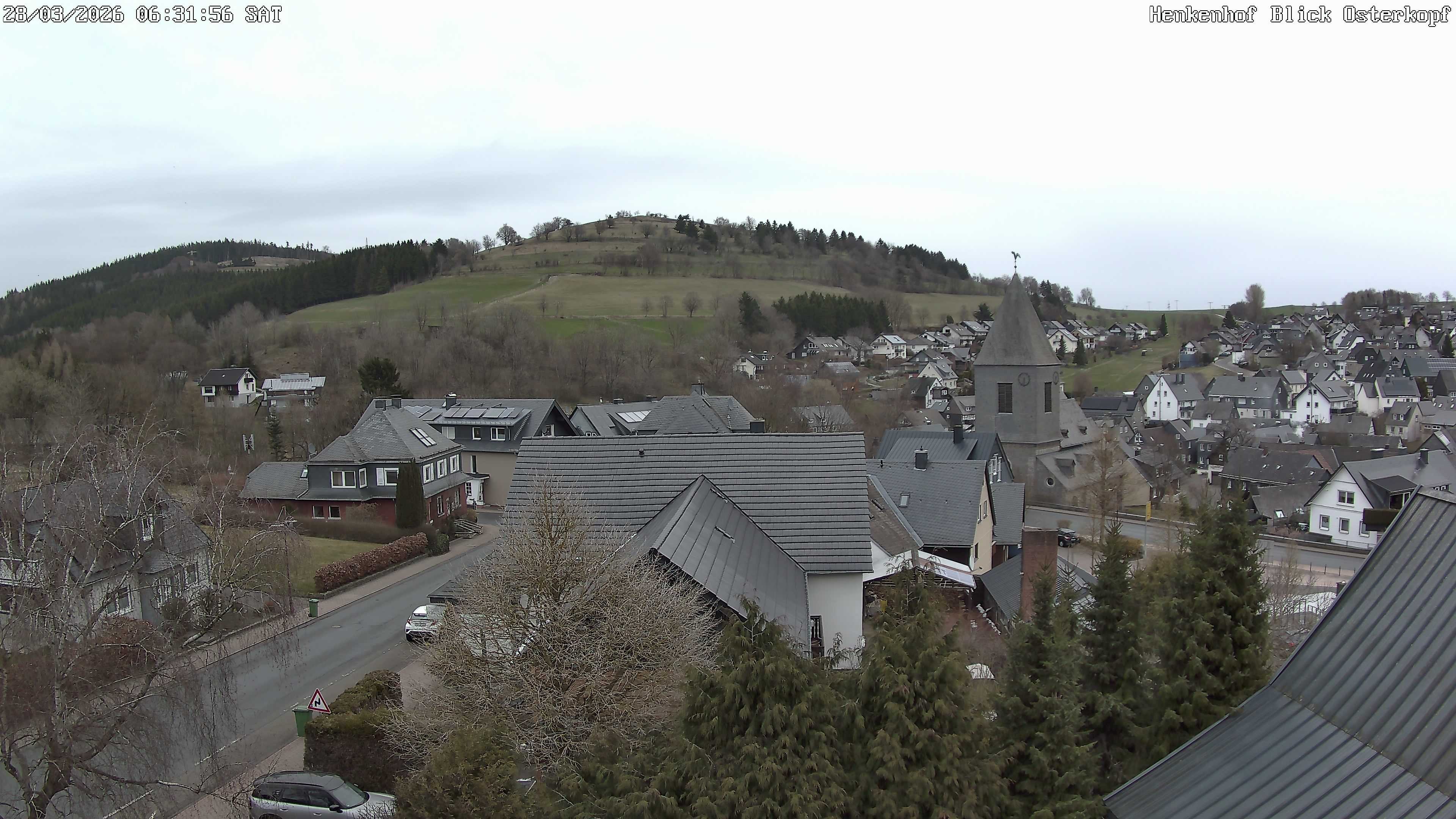 Archiv Foto Webcam Ortsmitte Usseln