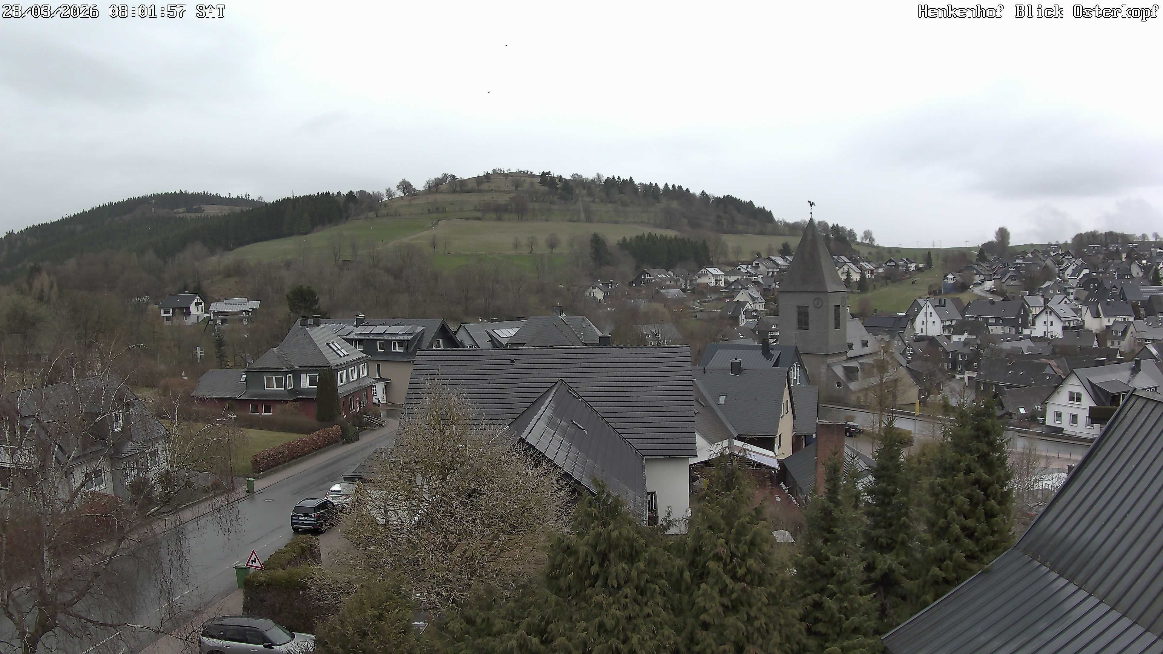 Archiv Foto Webcam Ortsmitte Usseln