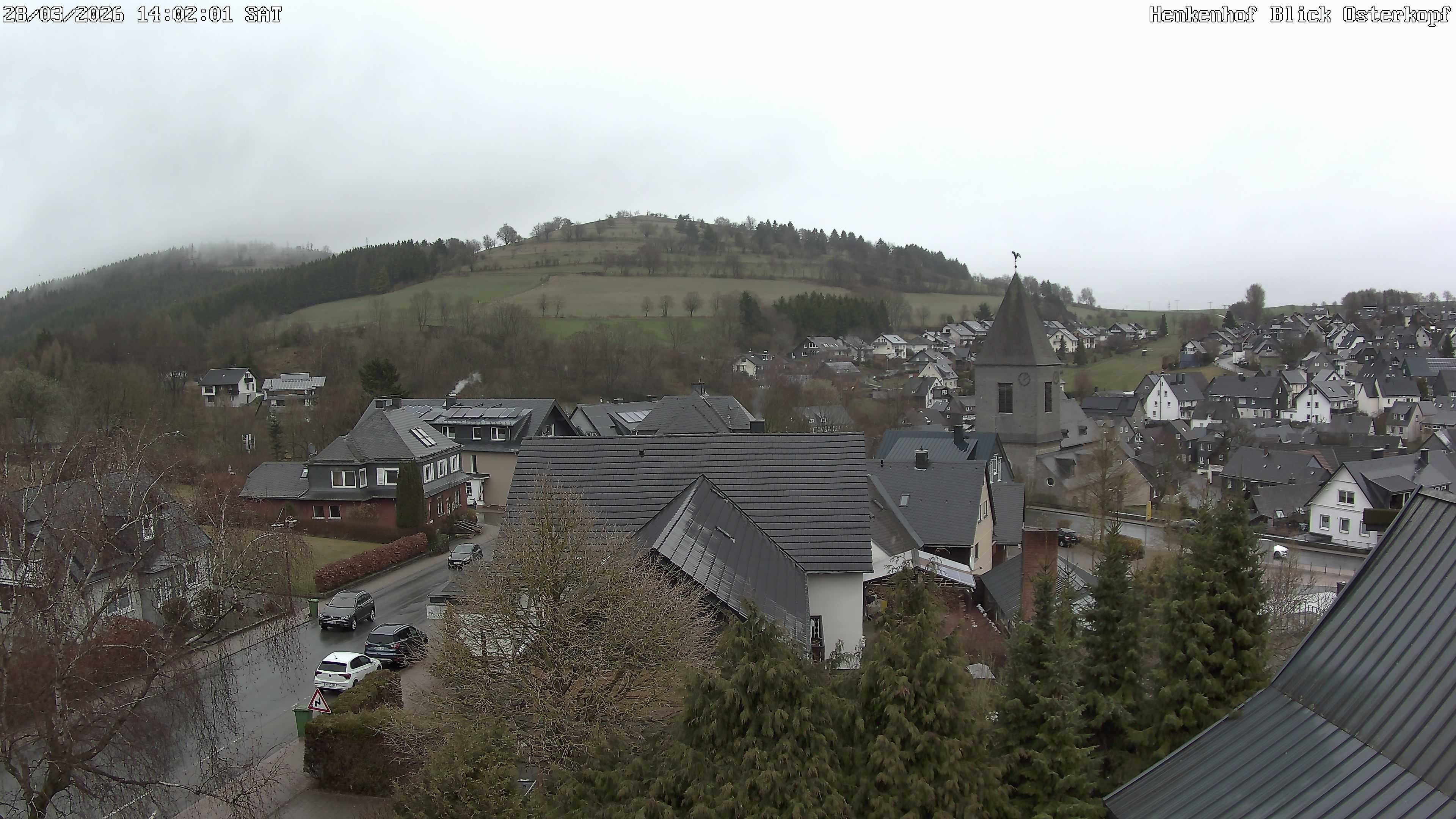 Archiv Foto Webcam Ortsmitte Usseln