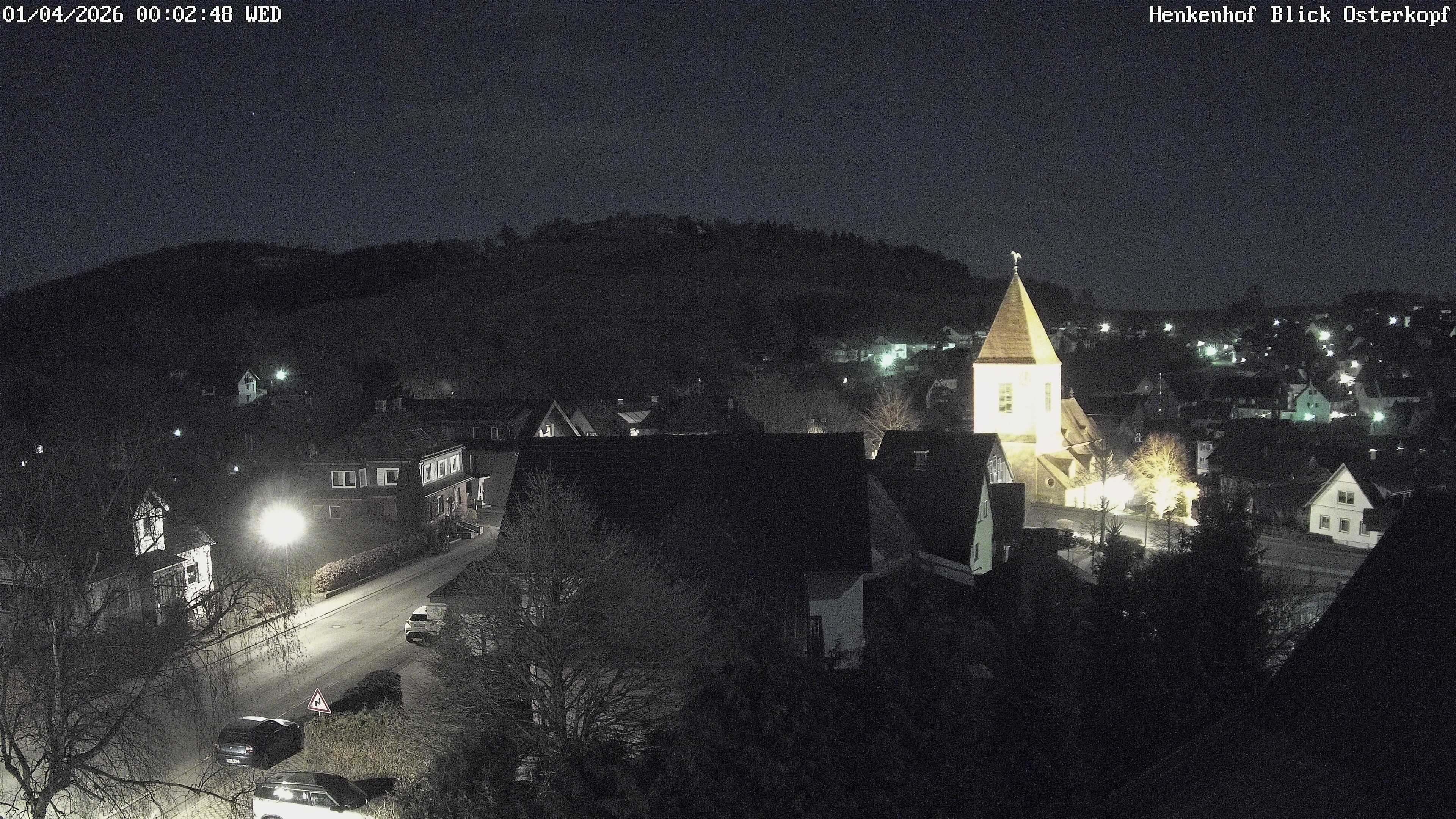 Archiv Foto Webcam Ortsmitte Usseln