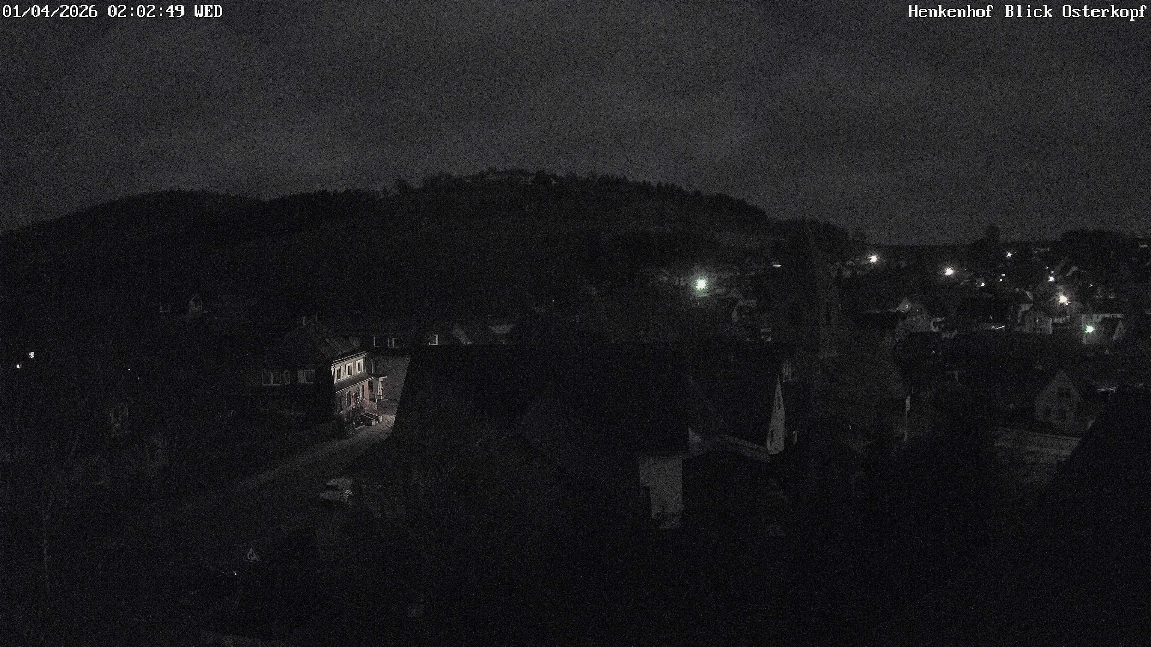 Archiv Foto Webcam Ortsmitte Usseln