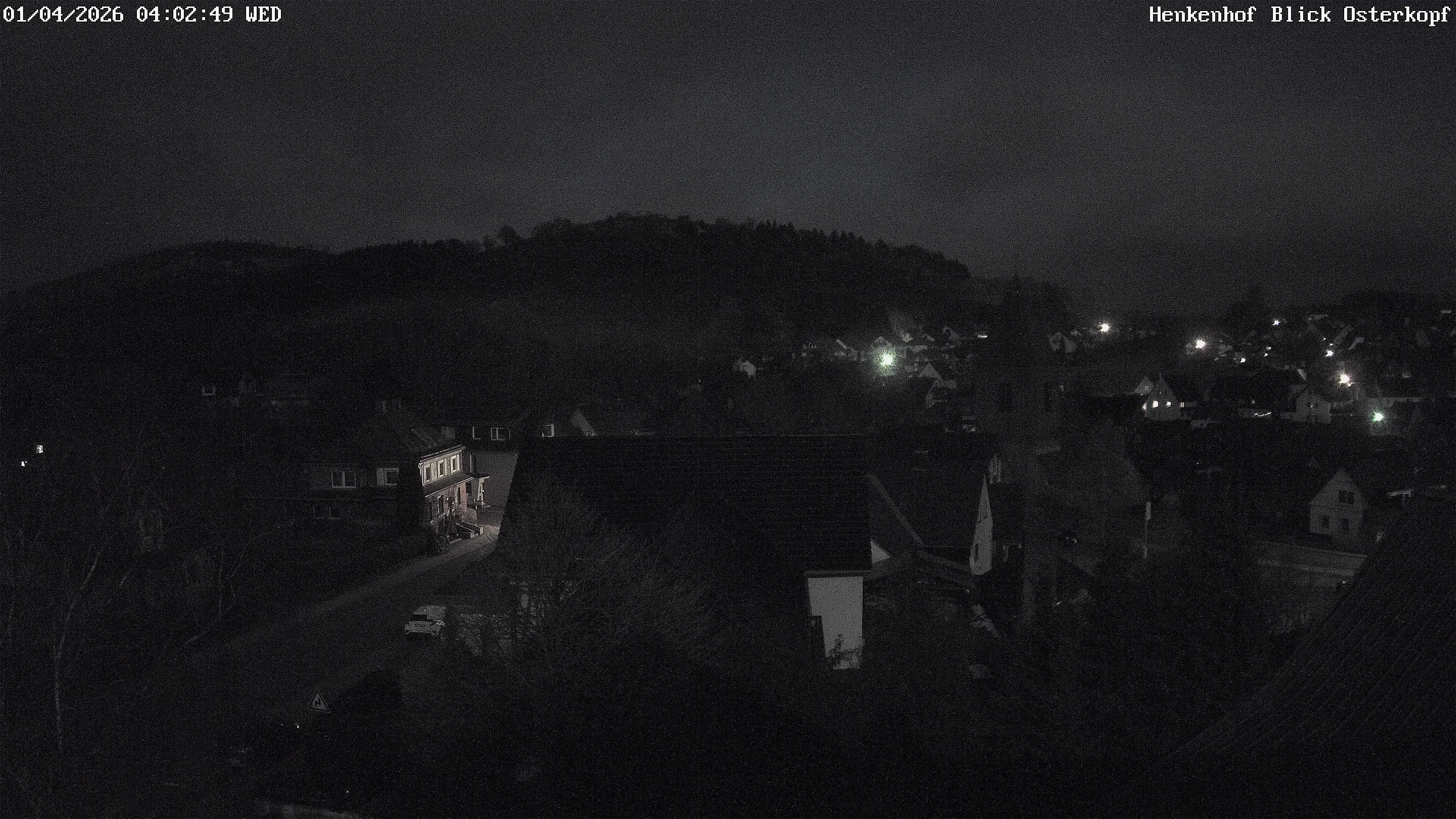 Archiv Foto Webcam Ortsmitte Usseln