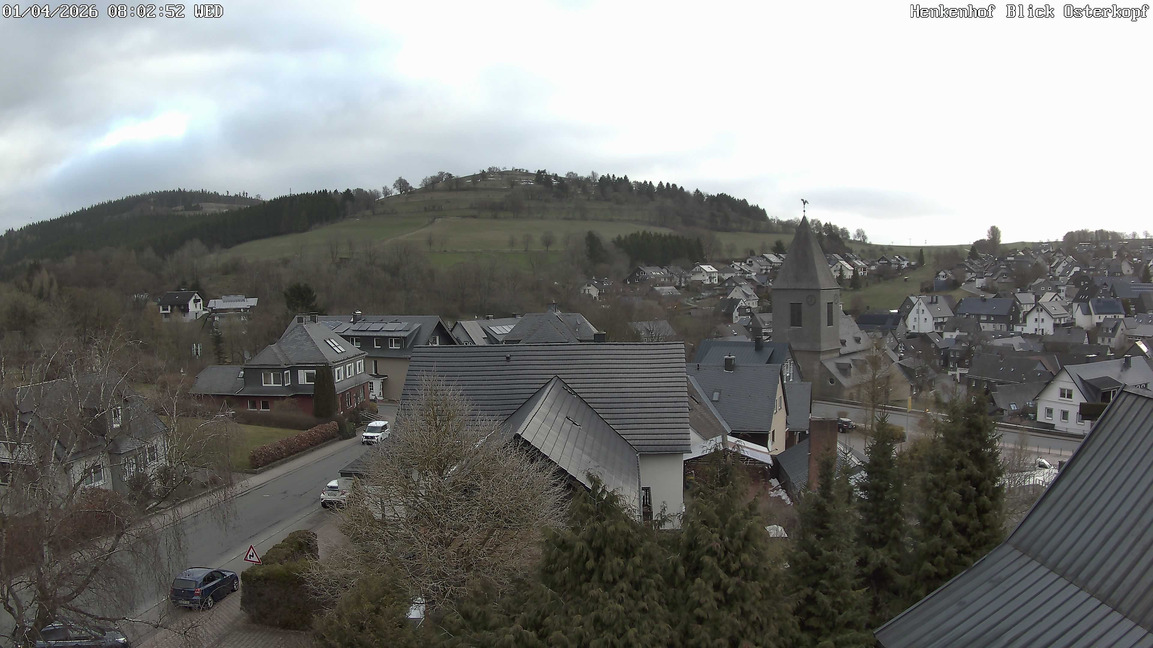 Archiv Foto Webcam Ortsmitte Usseln