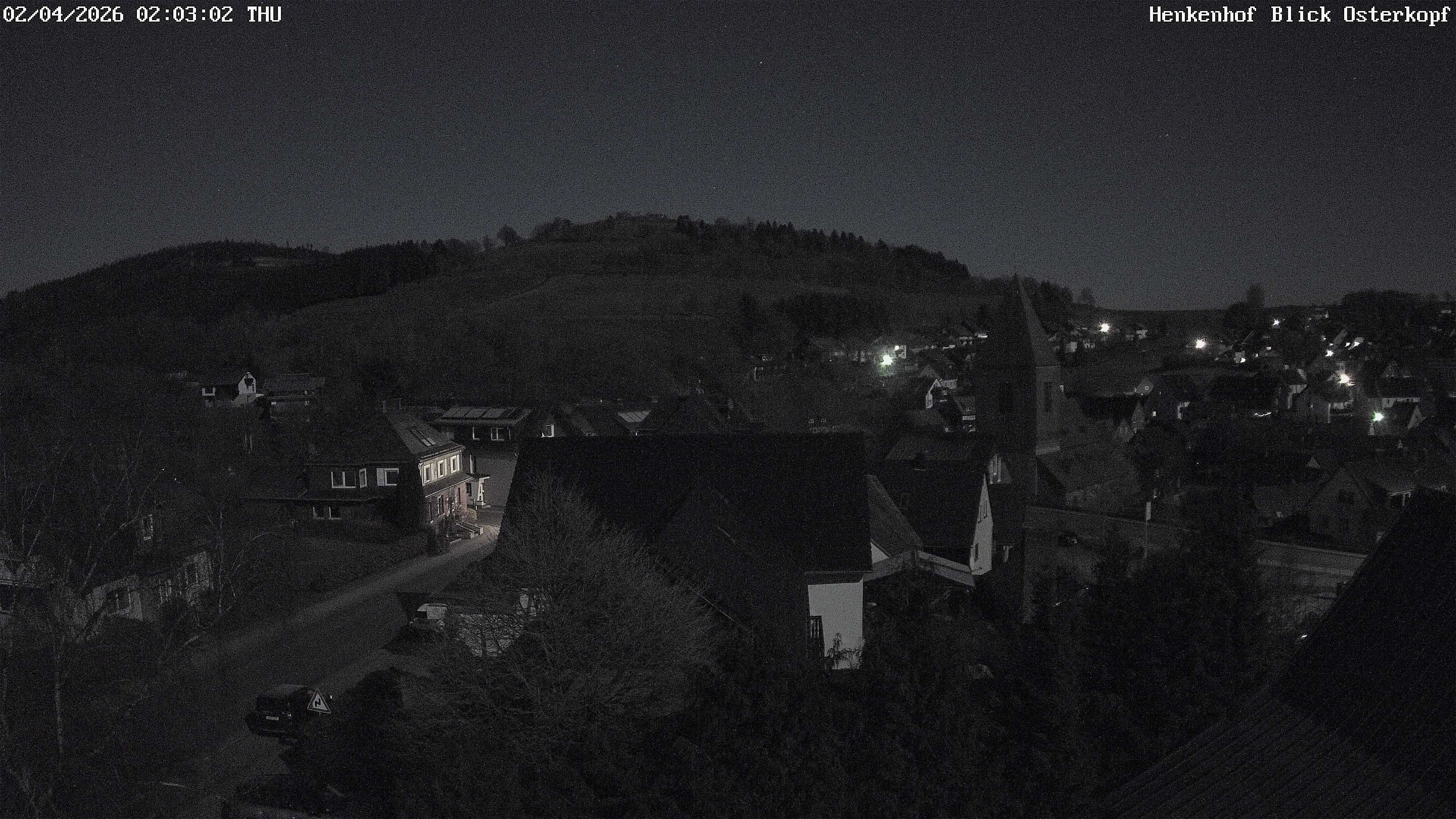 Archiv Foto Webcam Ortsmitte Usseln