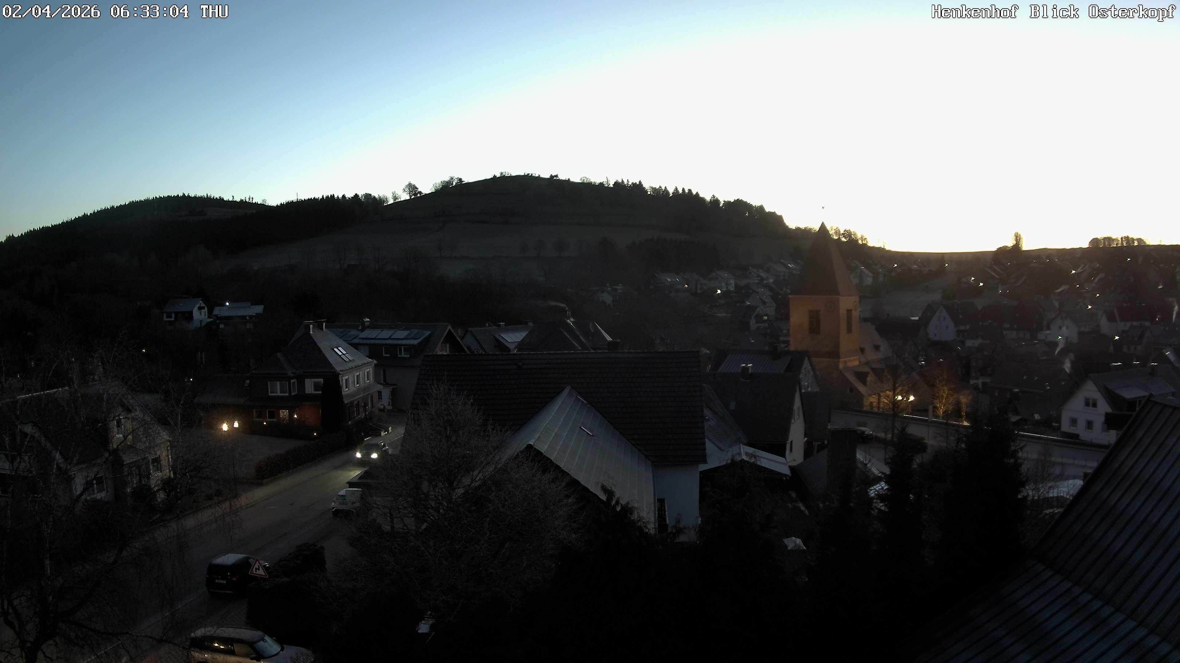 Archiv Foto Webcam Ortsmitte Usseln