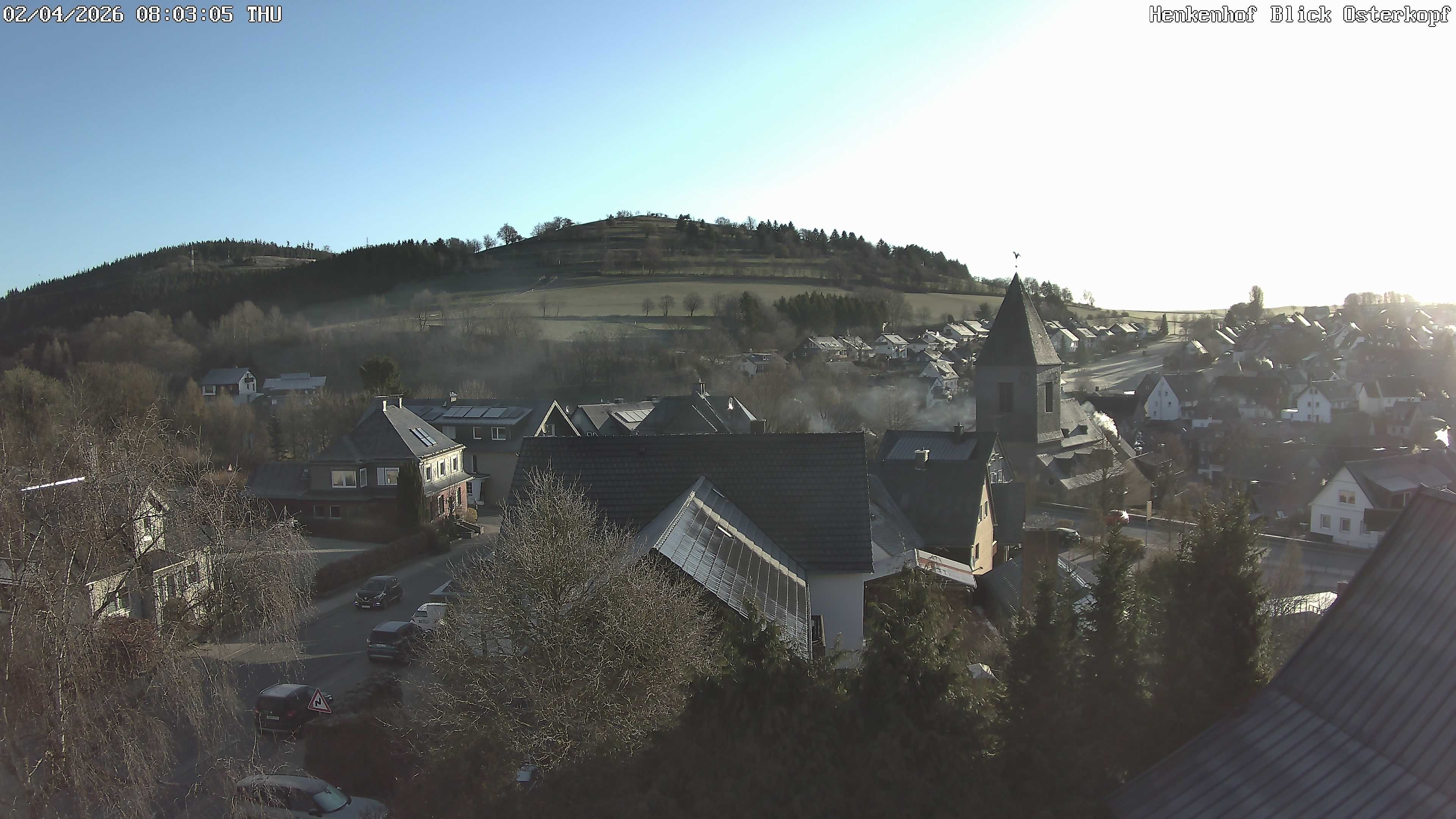 Archiv Foto Webcam Ortsmitte Usseln