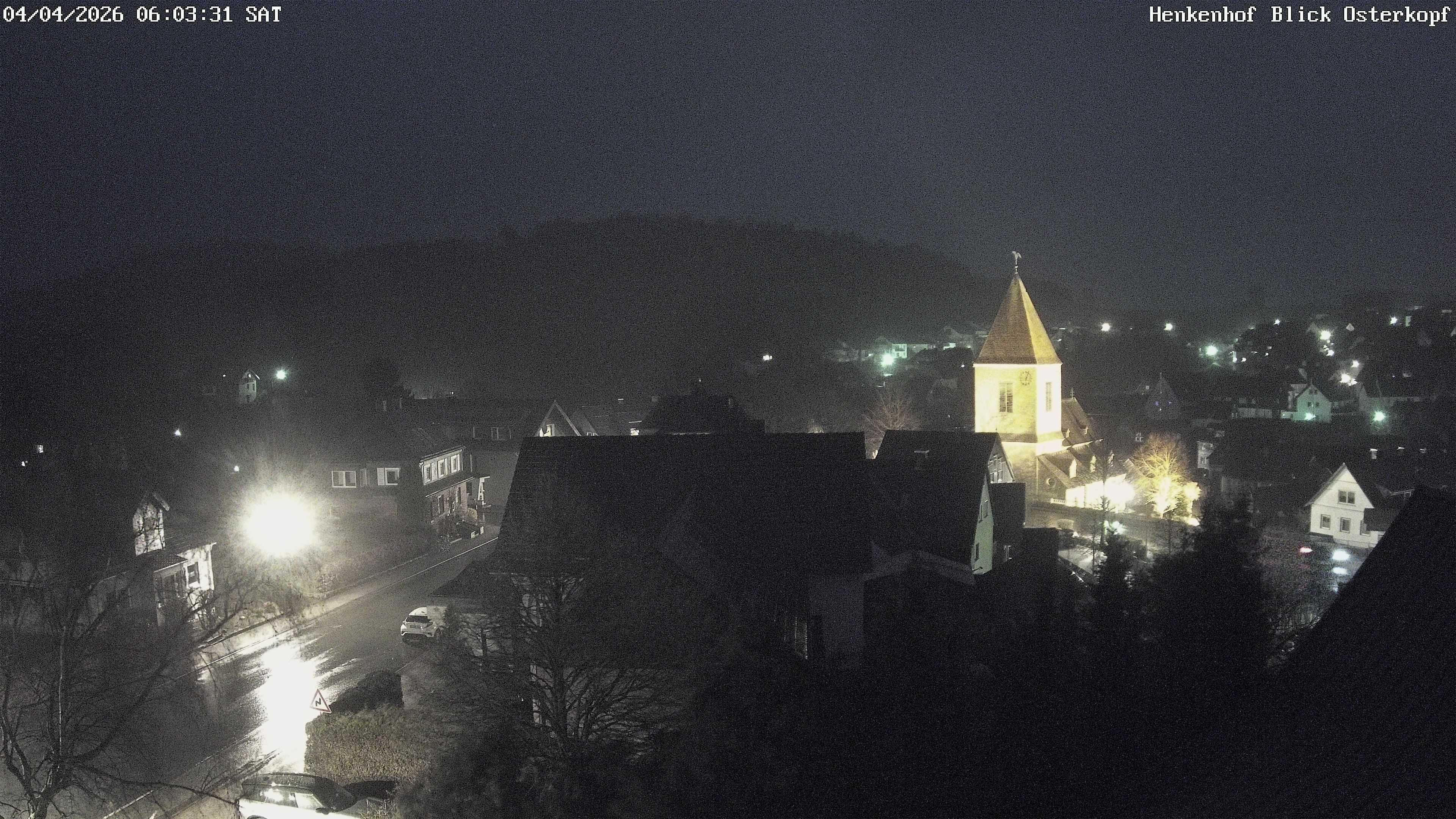 Archiv Foto Webcam Ortsmitte Usseln