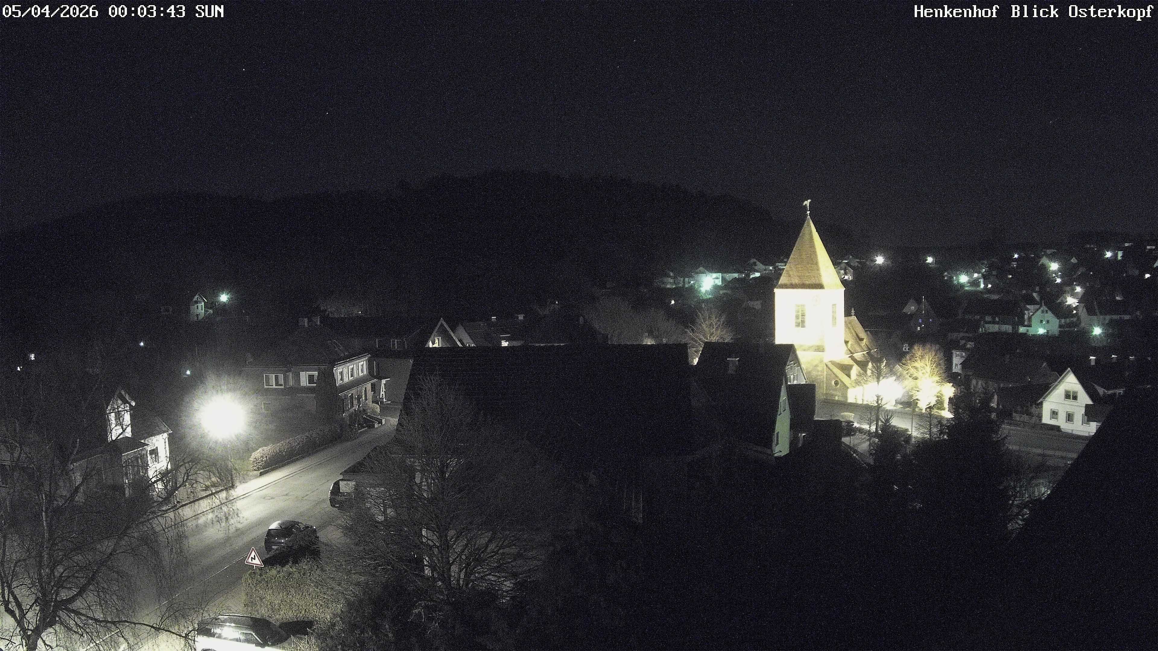 Archiv Foto Webcam Ortsmitte Usseln