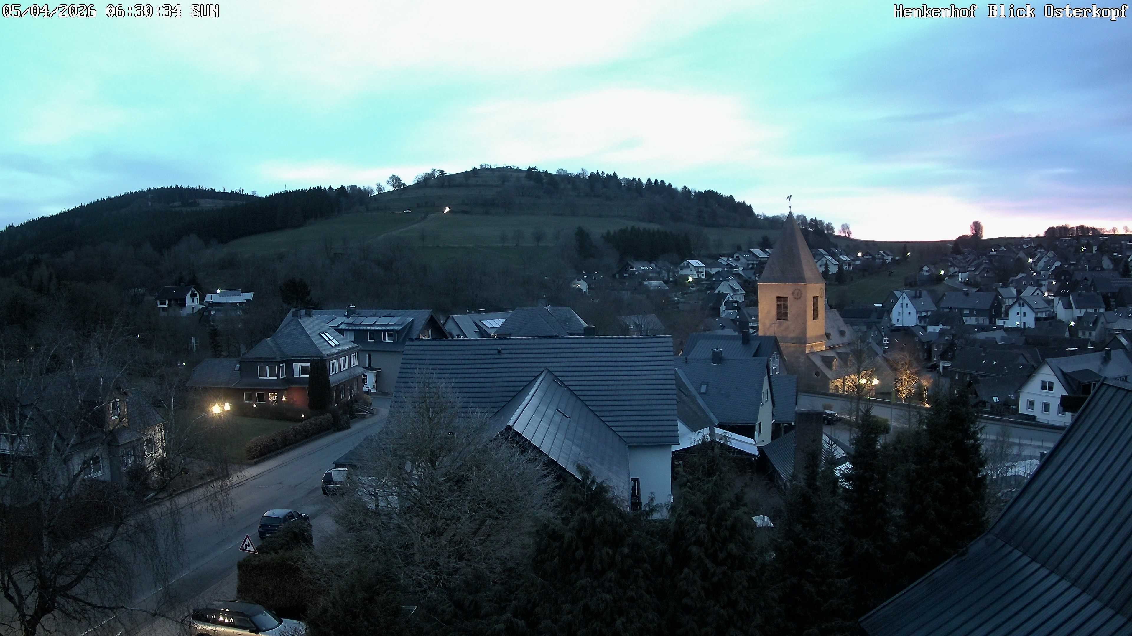 Archiv Foto Webcam Ortsmitte Usseln