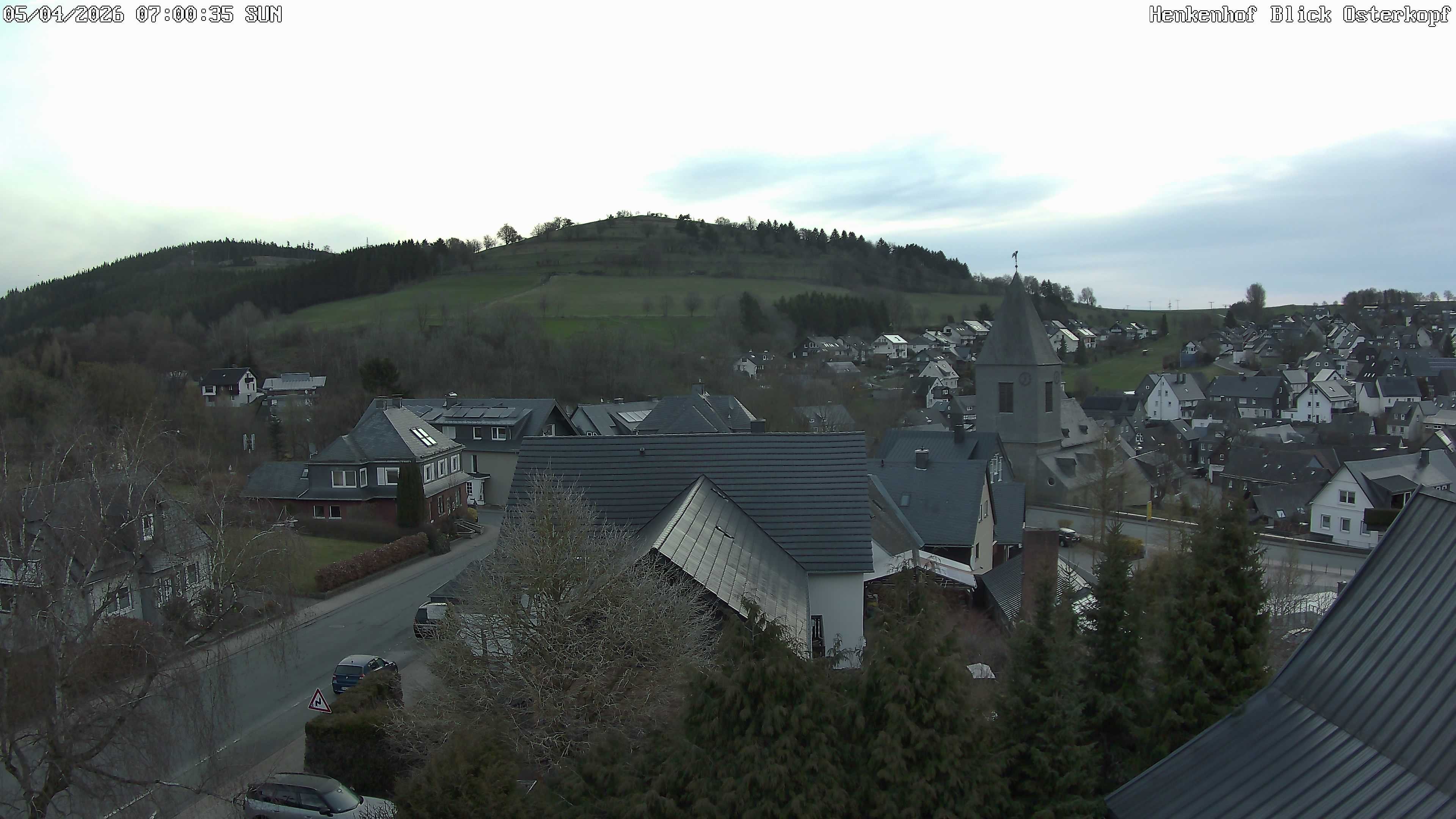 Archiv Foto Webcam Ortsmitte Usseln