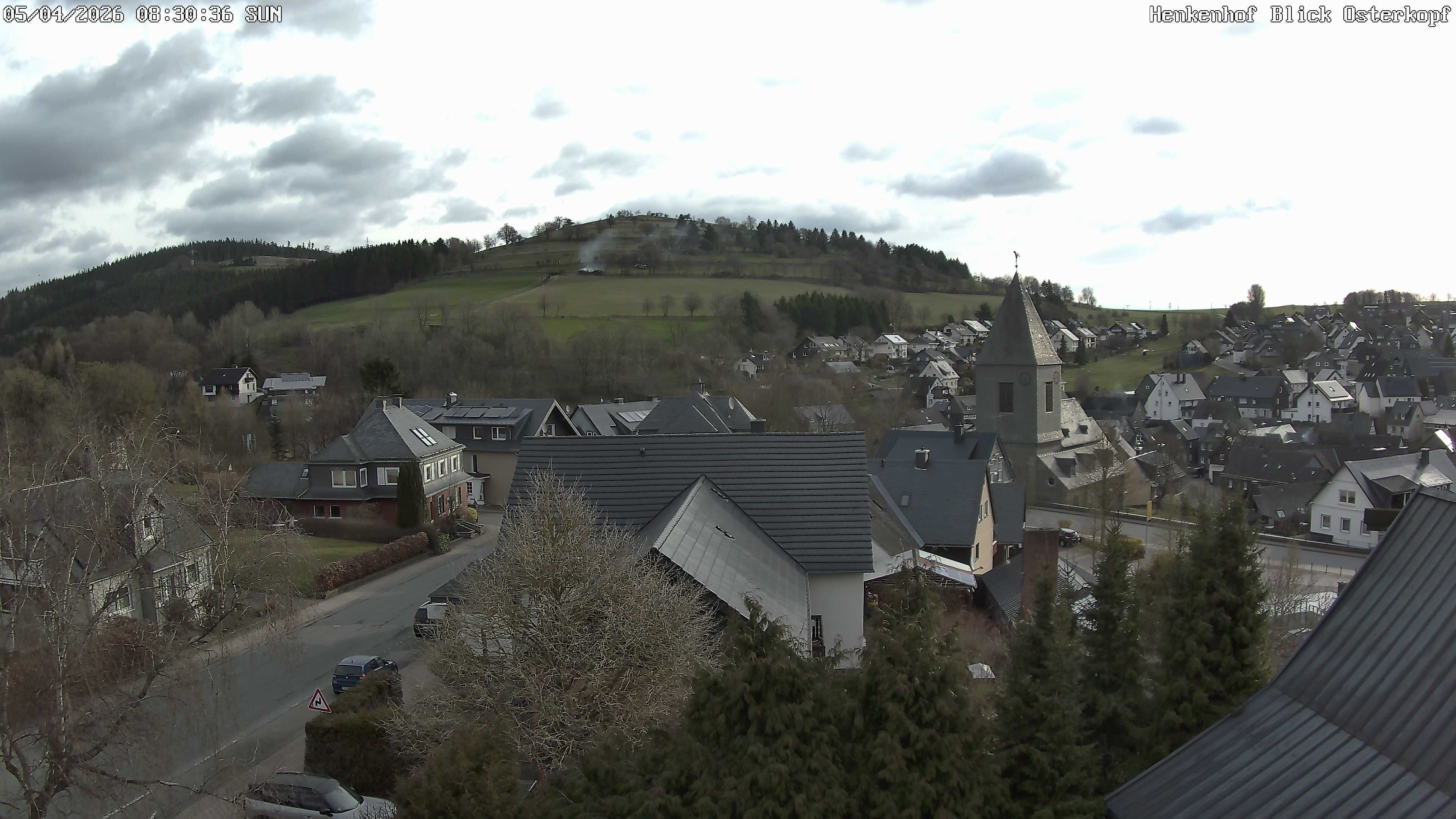 Archiv Foto Webcam Ortsmitte Usseln