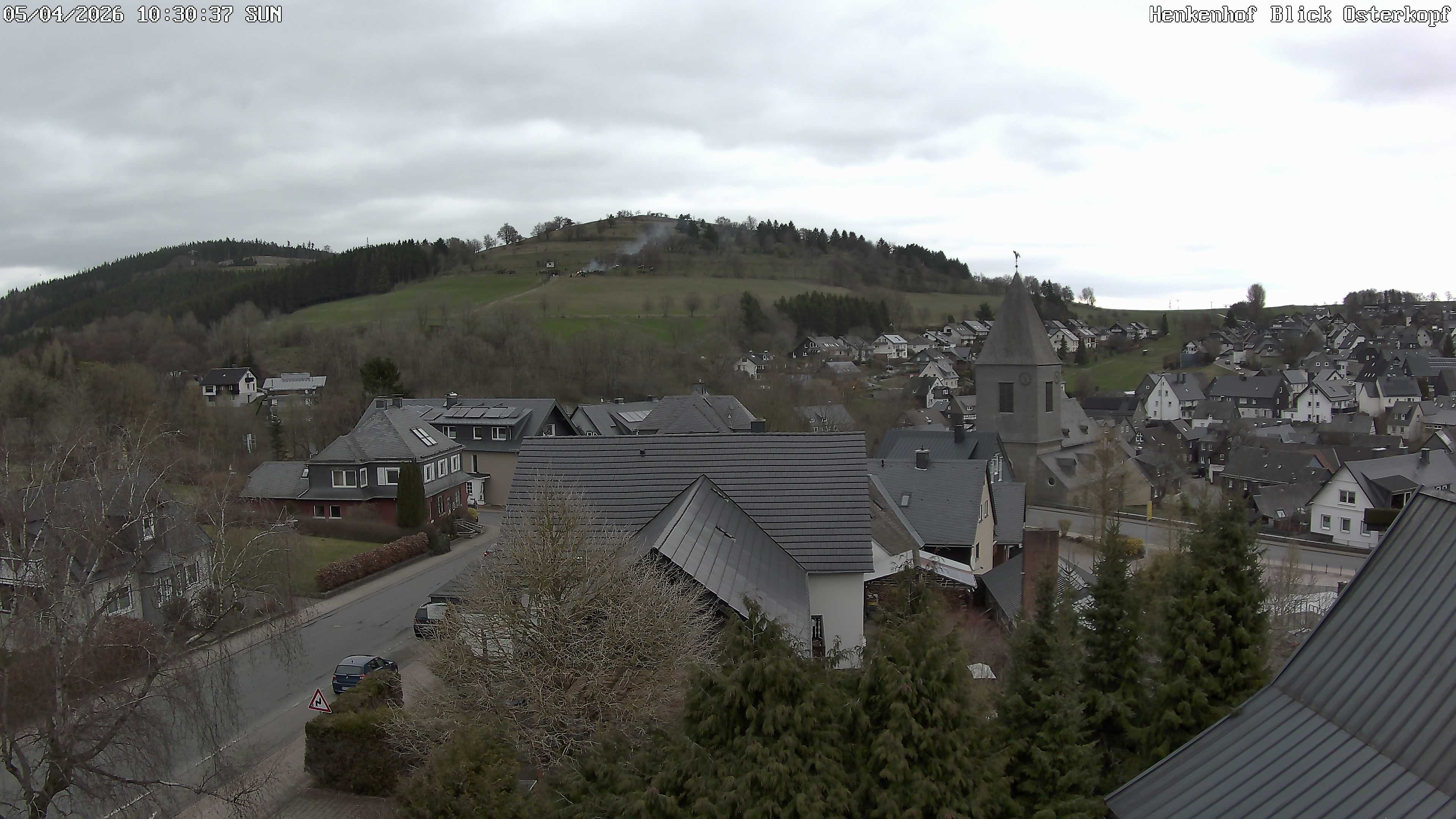 Archiv Foto Webcam Ortsmitte Usseln