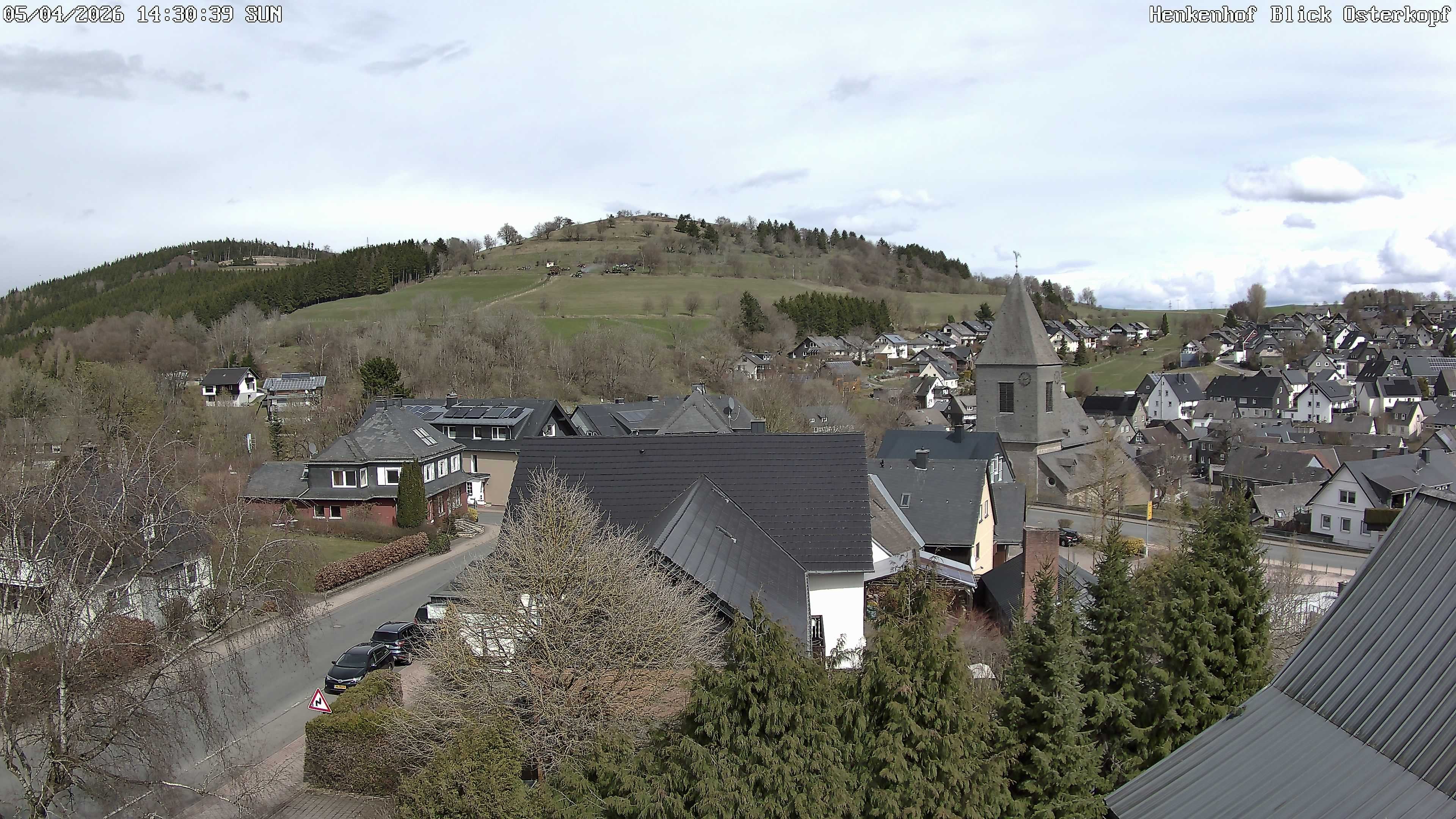 Archiv Foto Webcam Ortsmitte Usseln