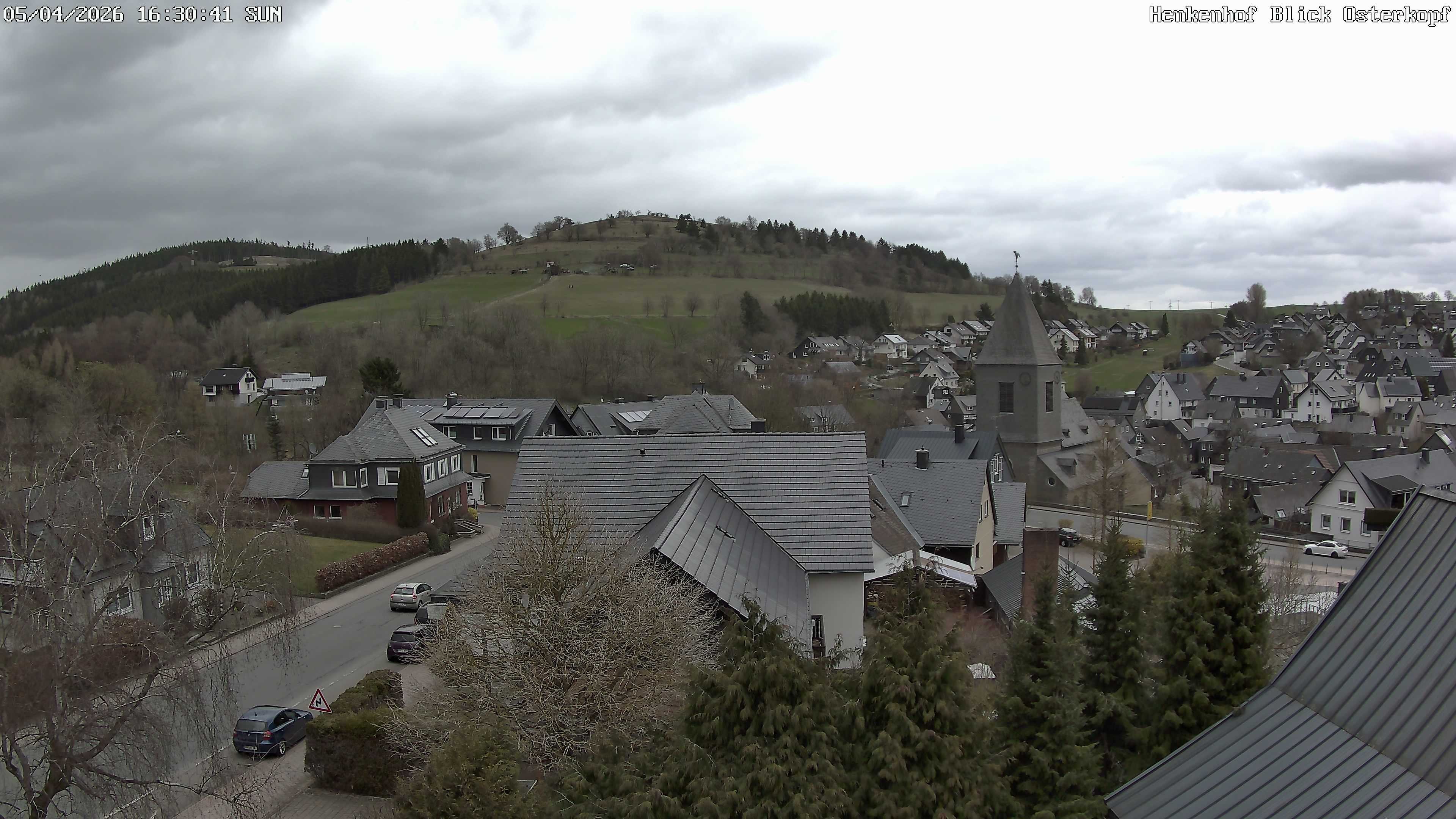 Archiv Foto Webcam Ortsmitte Usseln