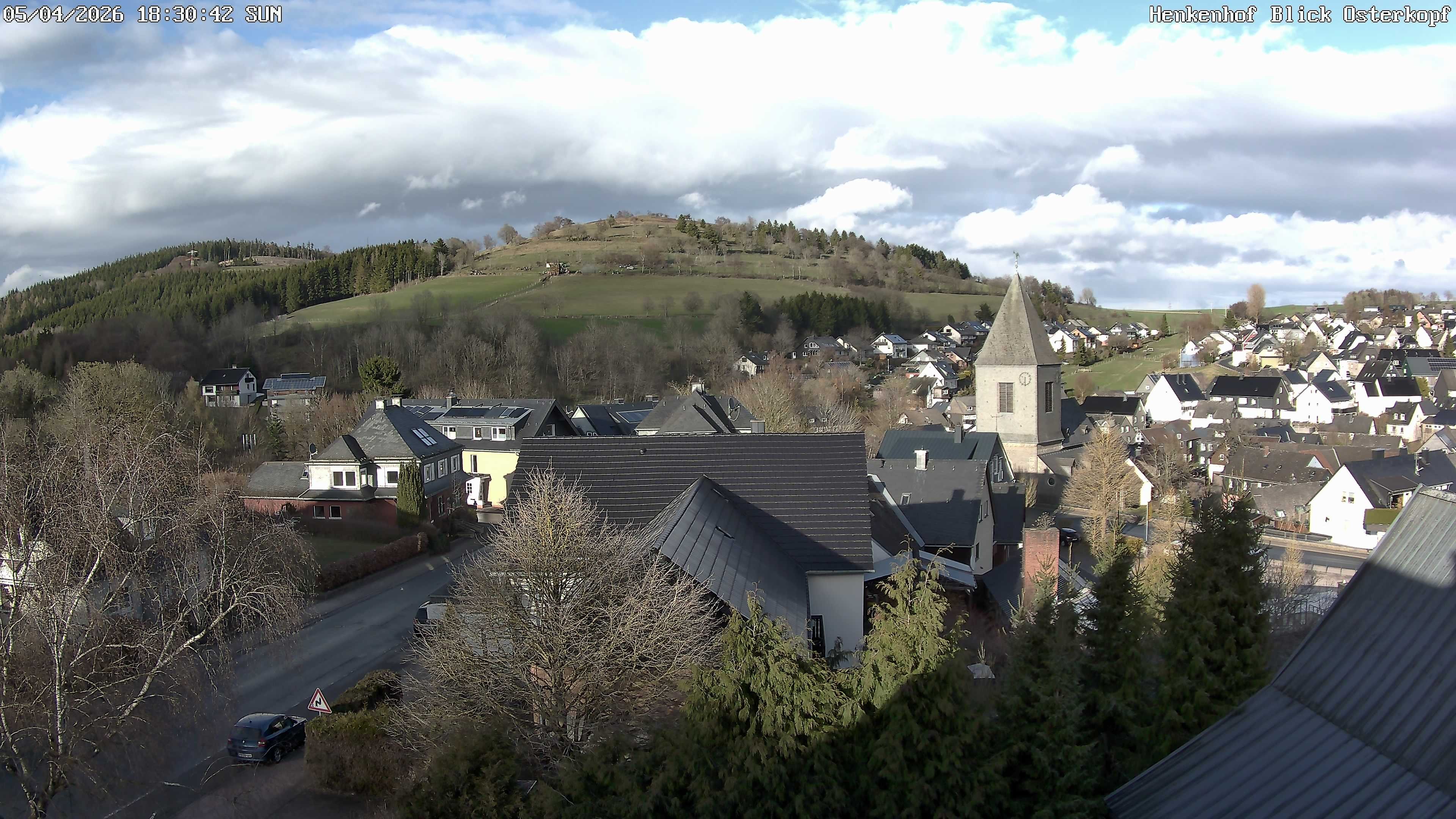 Archiv Foto Webcam Ortsmitte Usseln