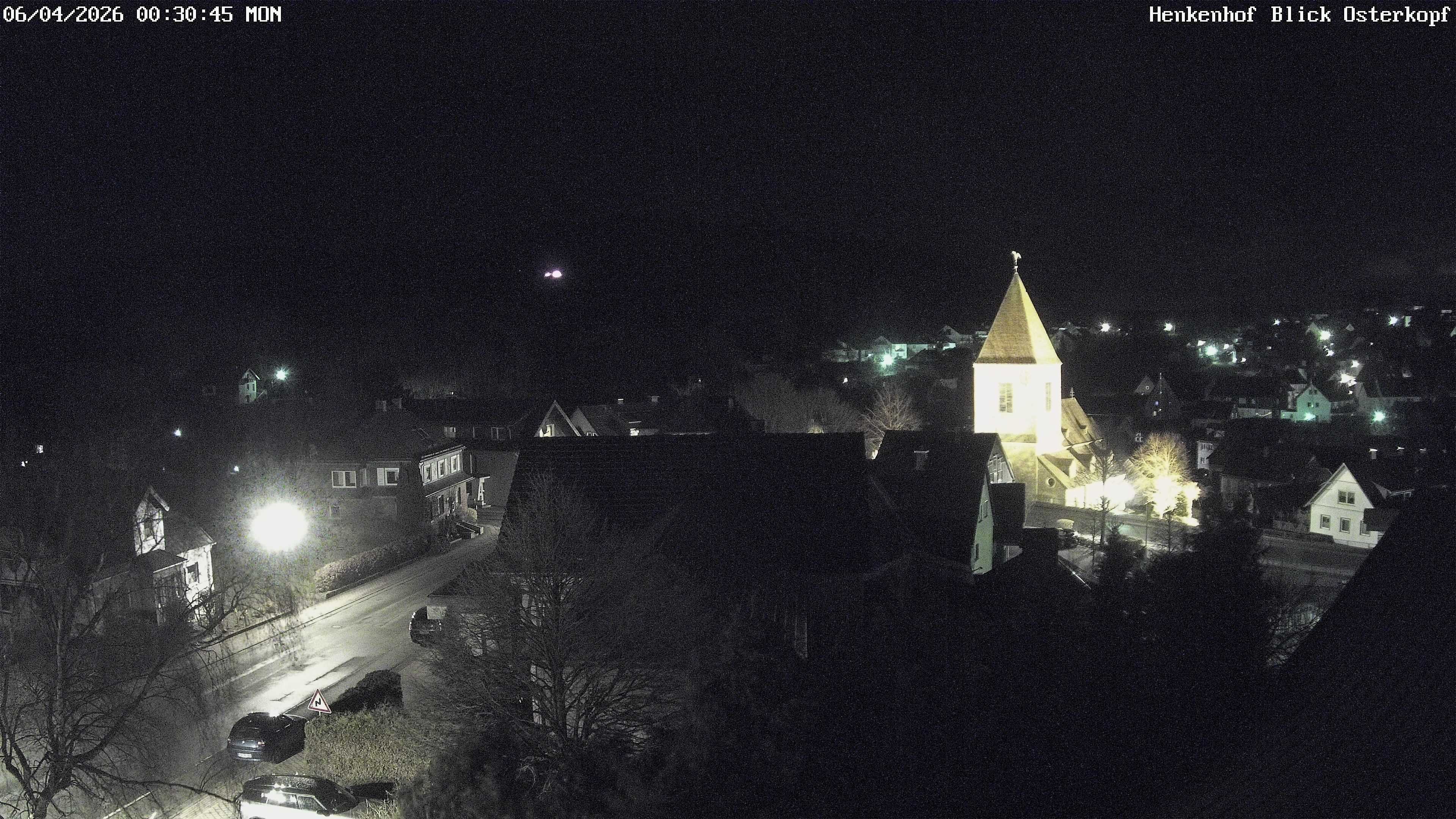 Archiv Foto Webcam Ortsmitte Usseln