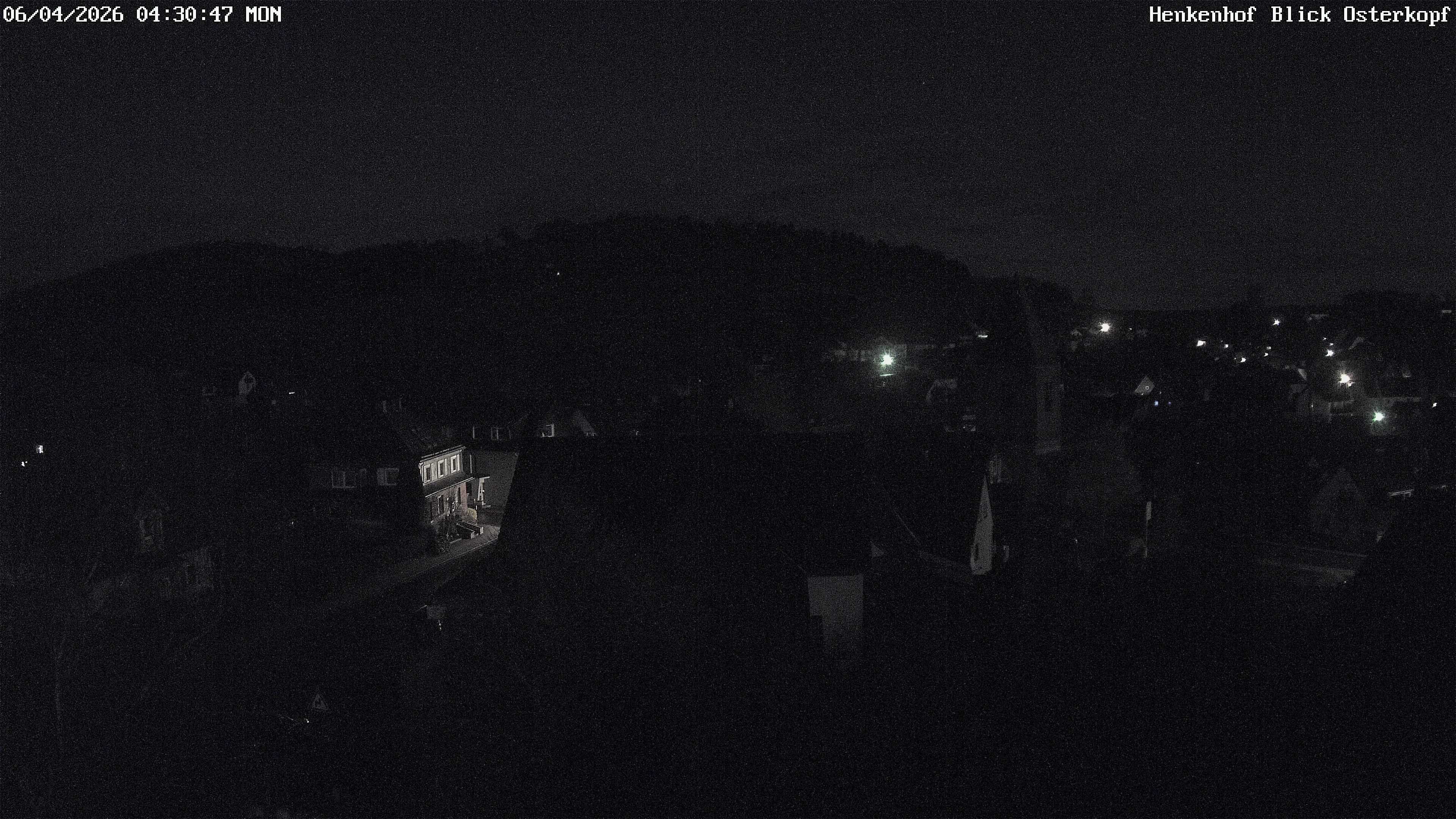 Archiv Foto Webcam Ortsmitte Usseln