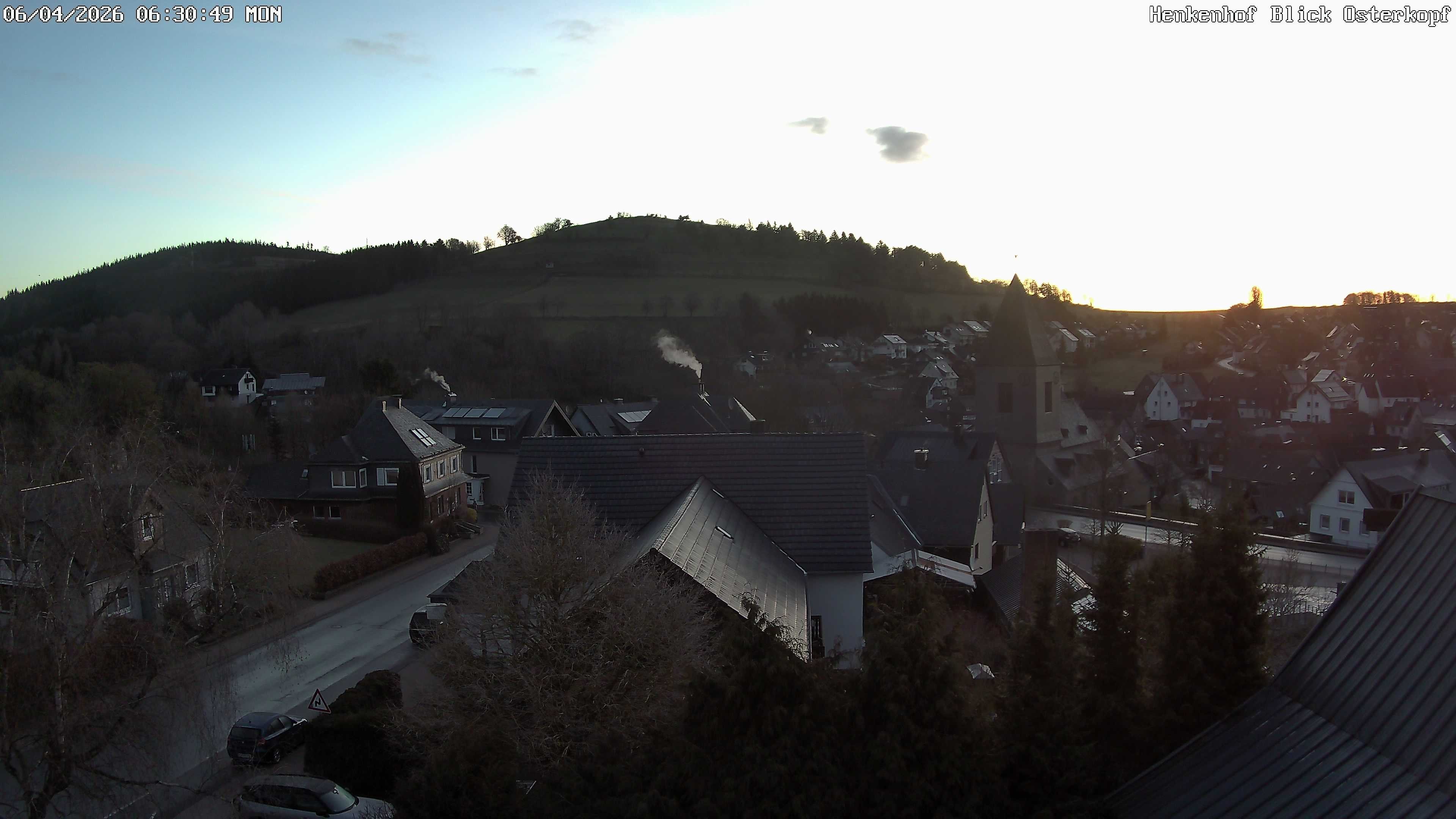 Archiv Foto Webcam Ortsmitte Usseln