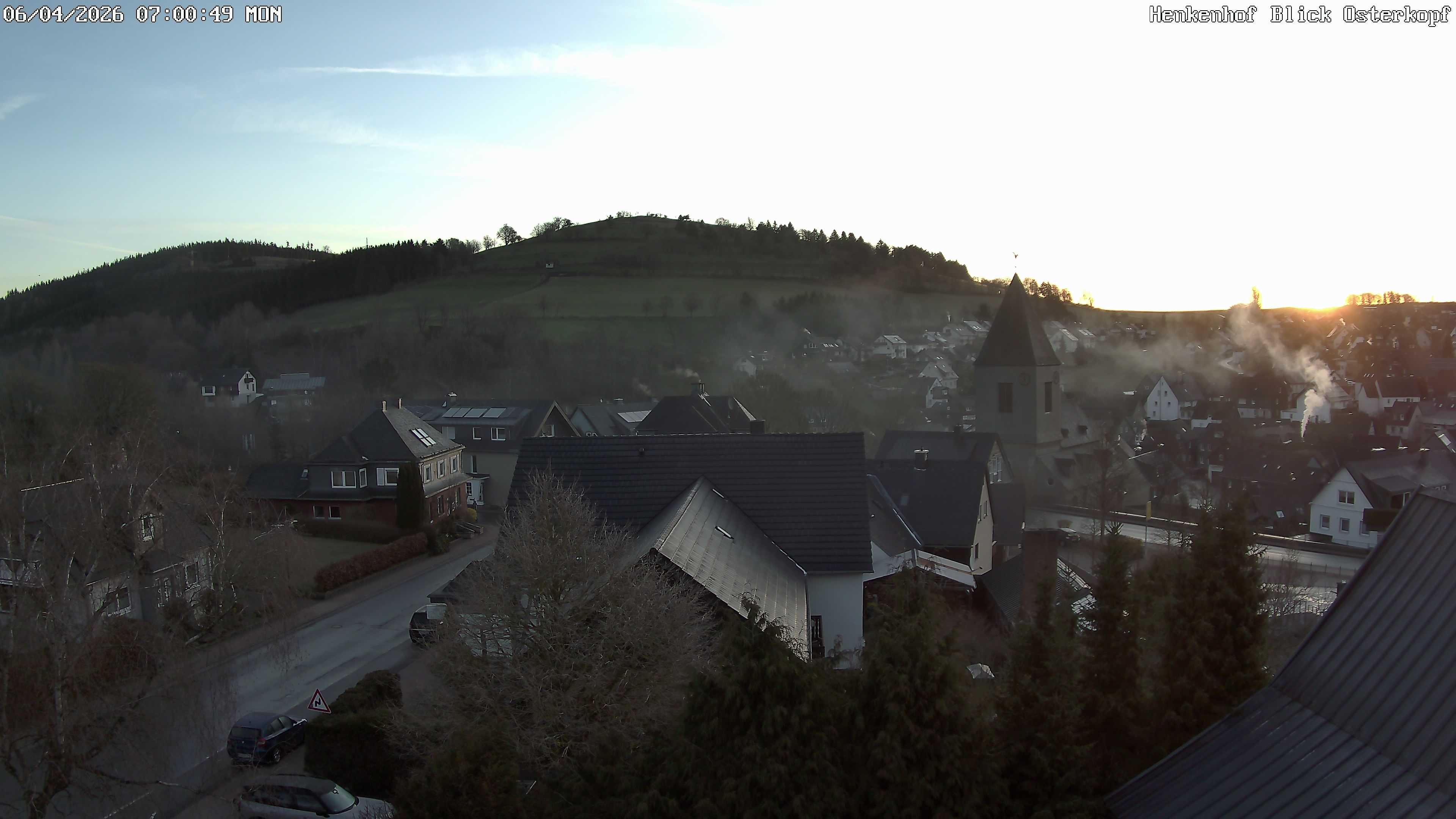 Archiv Foto Webcam Ortsmitte Usseln