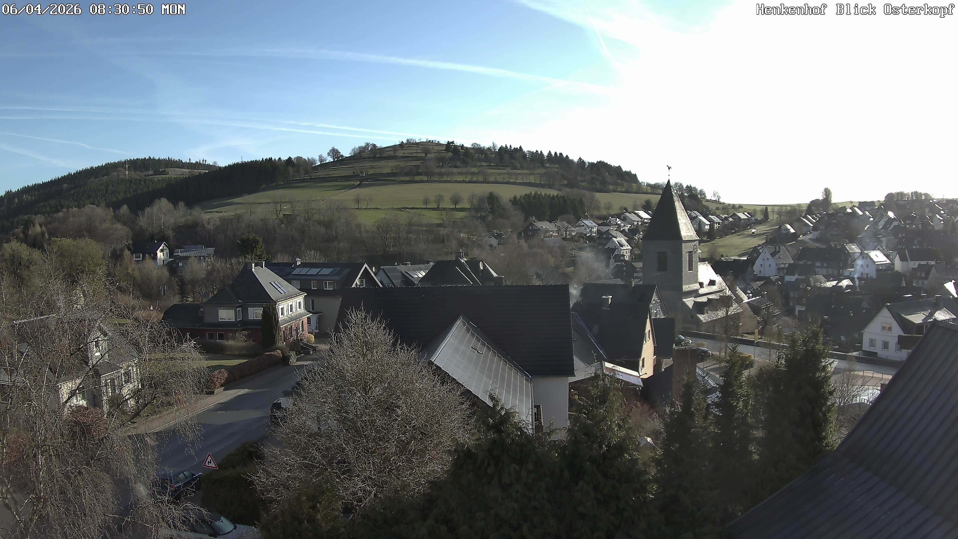 Archiv Foto Webcam Ortsmitte Usseln