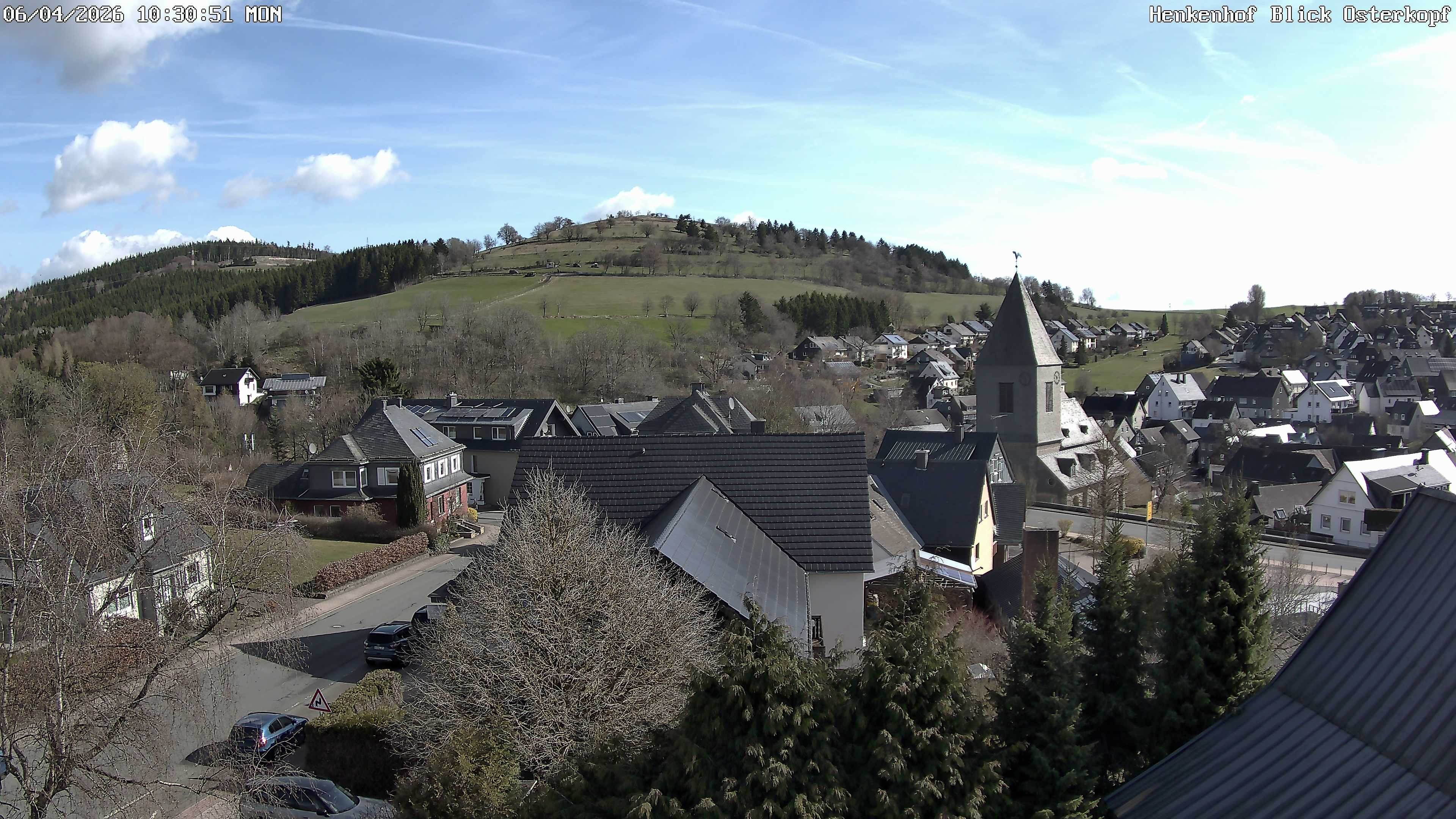 Archiv Foto Webcam Ortsmitte Usseln