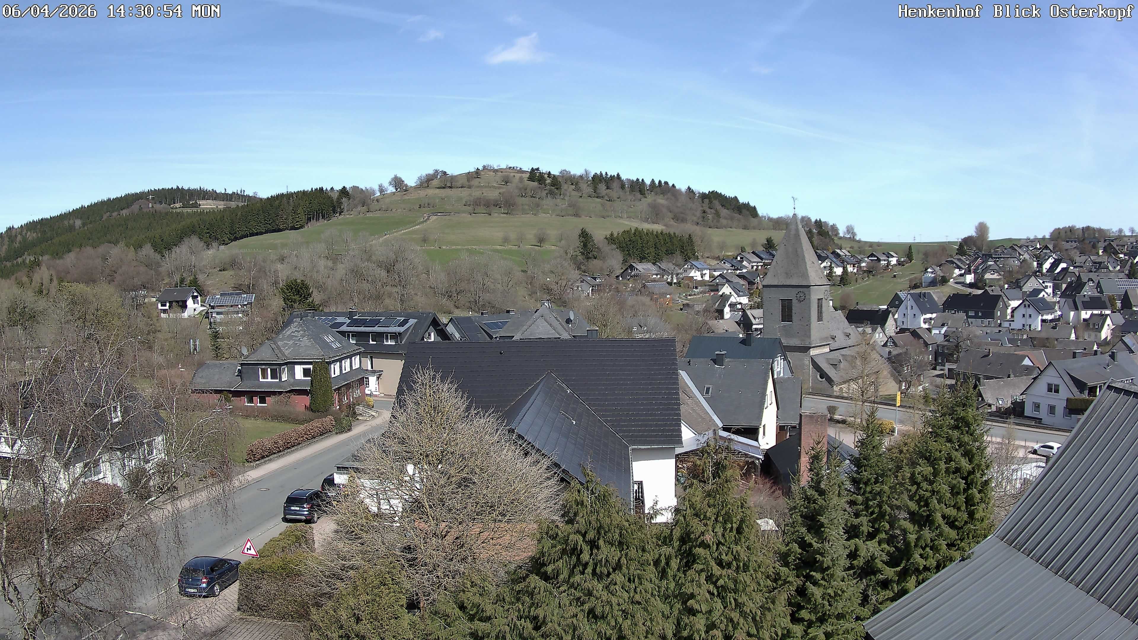 Archiv Foto Webcam Ortsmitte Usseln