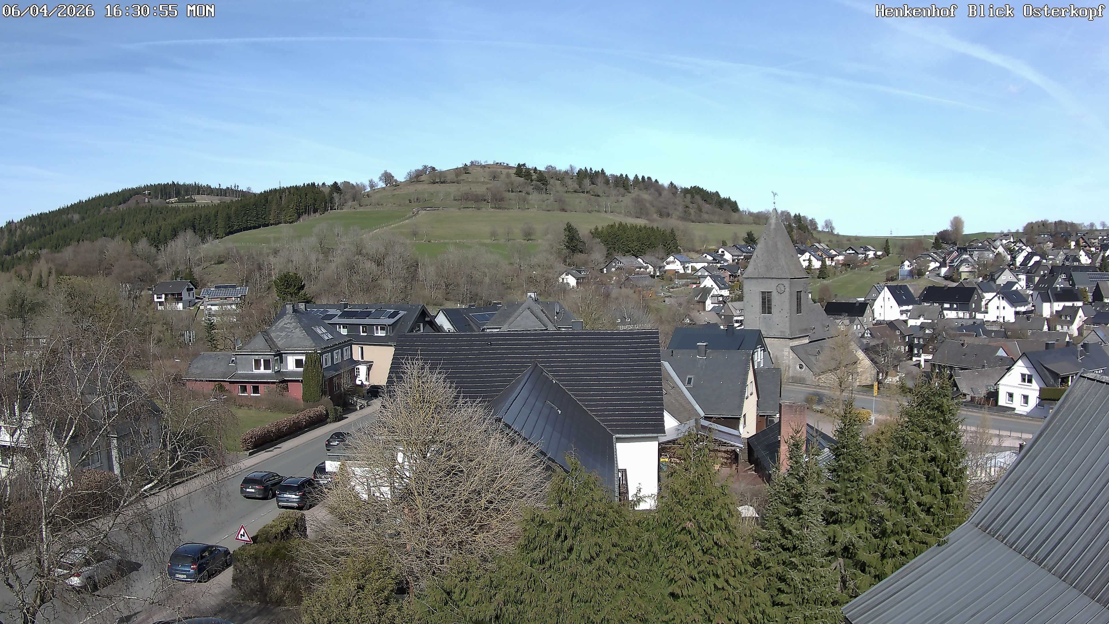 Archiv Foto Webcam Ortsmitte Usseln