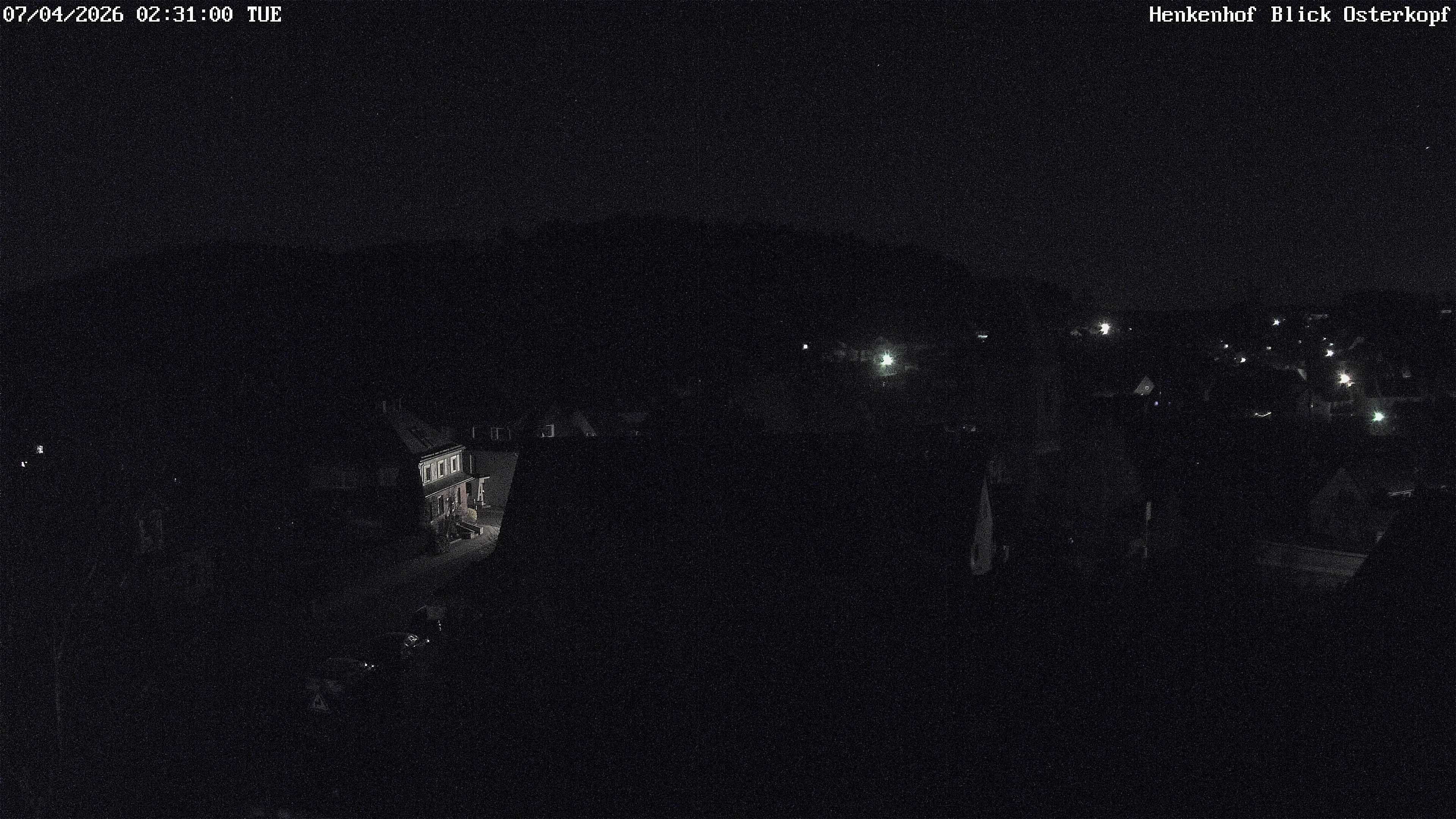 Archiv Foto Webcam Ortsmitte Usseln