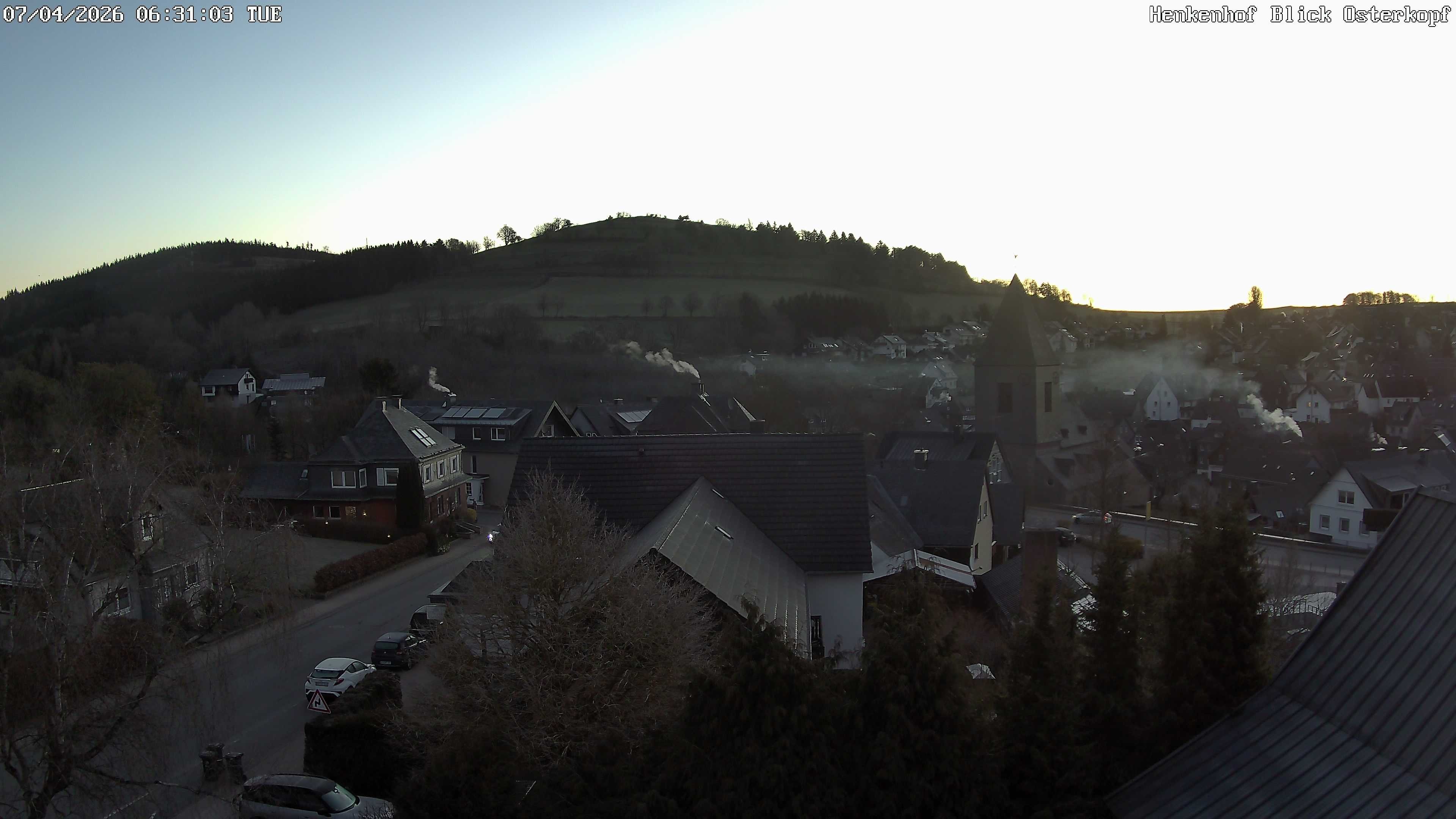 Archiv Foto Webcam Ortsmitte Usseln