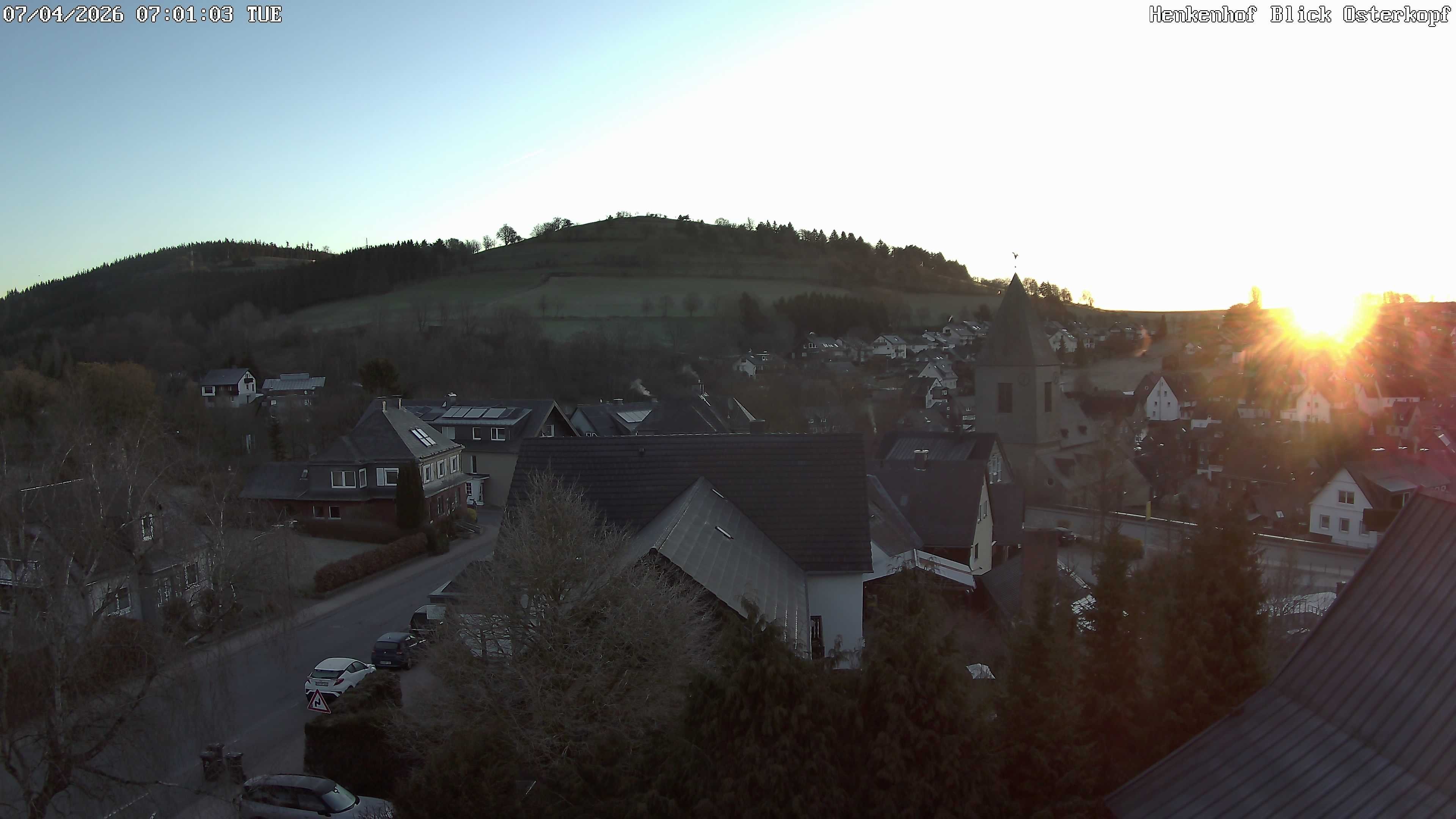 Archiv Foto Webcam Ortsmitte Usseln